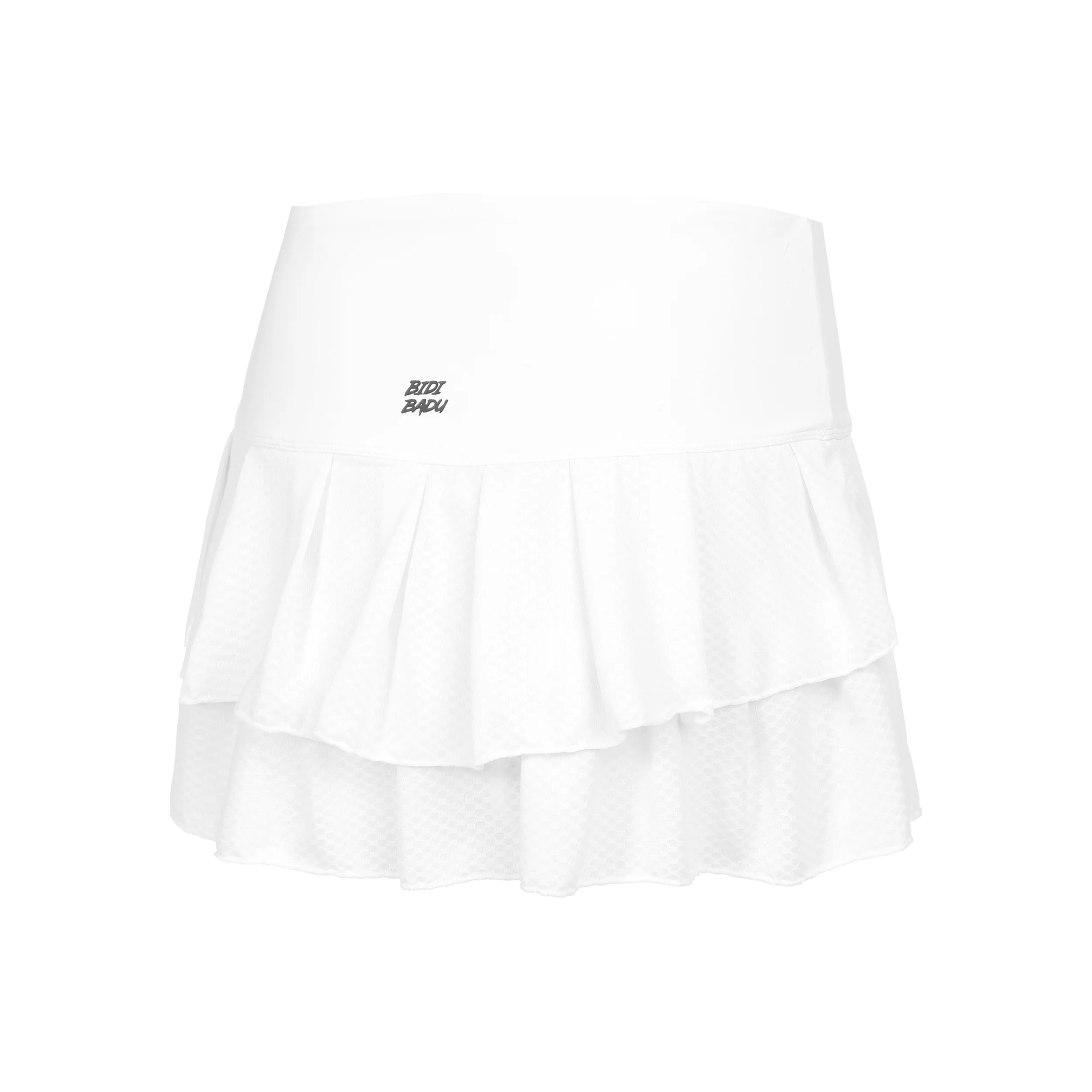 Crew Pleated Kjol Damer-Vit - Image 2