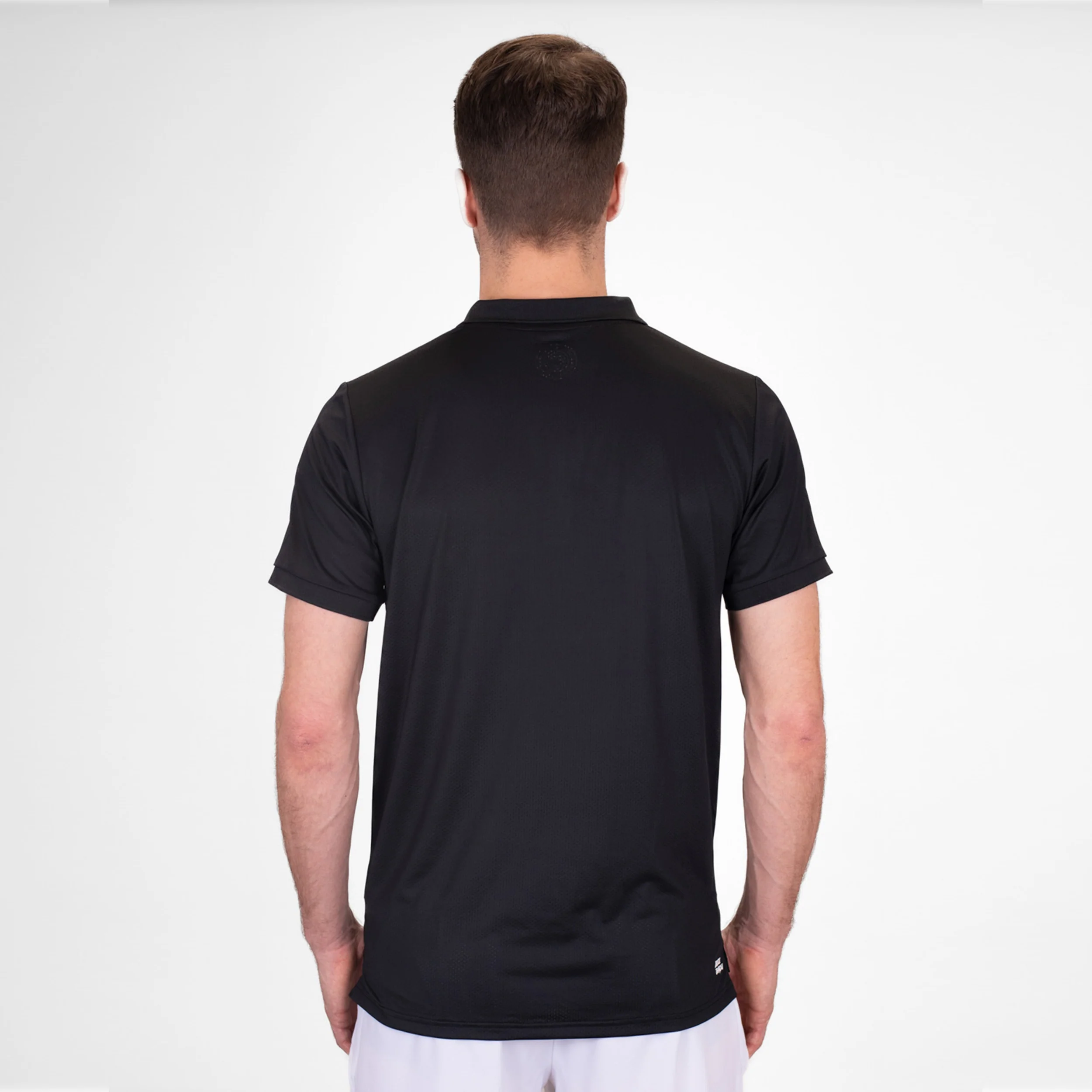 Crew Polo Herrar-Svart - Image 7