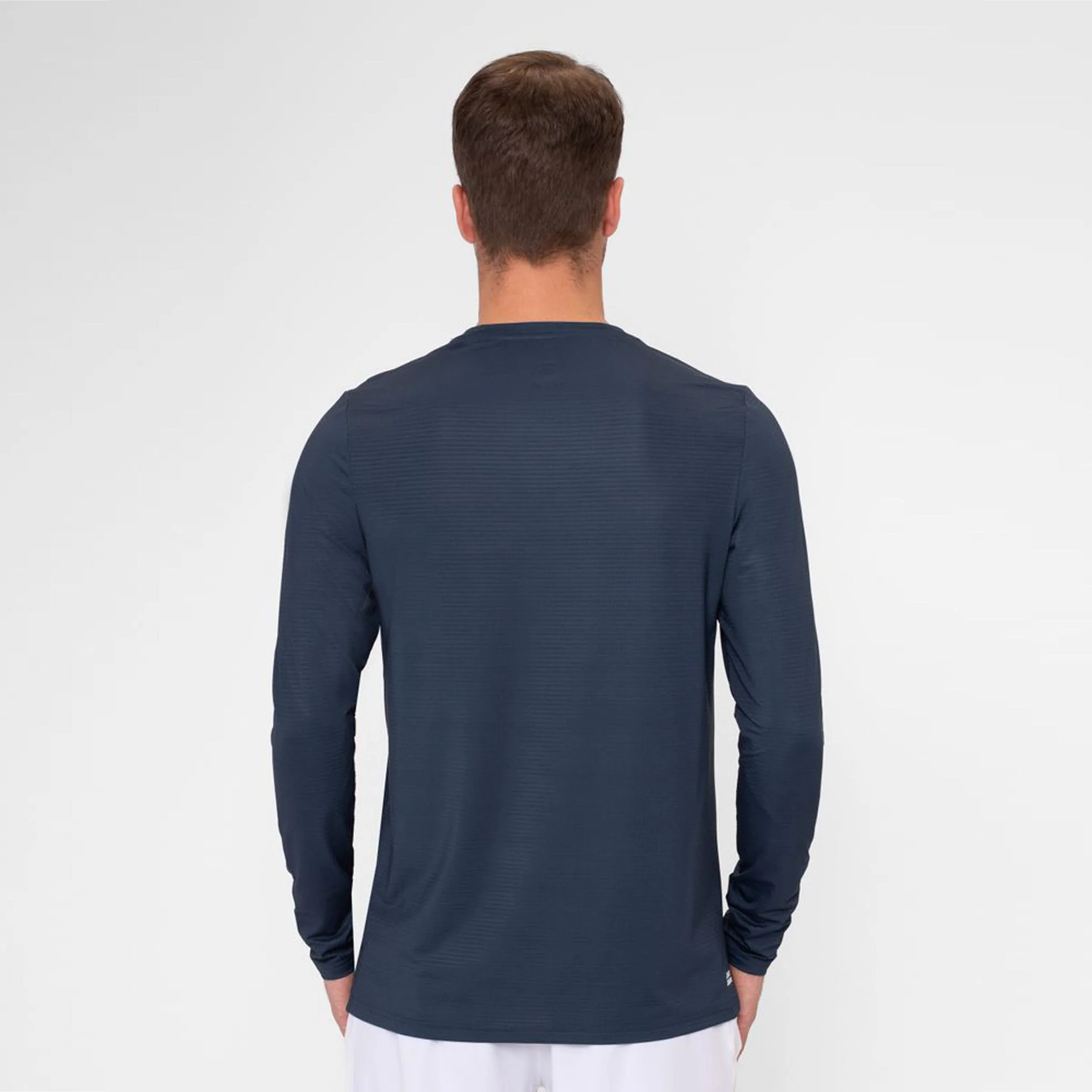 Crew Roundneck Långärmat Herrar-Mörkblå - Image 6
