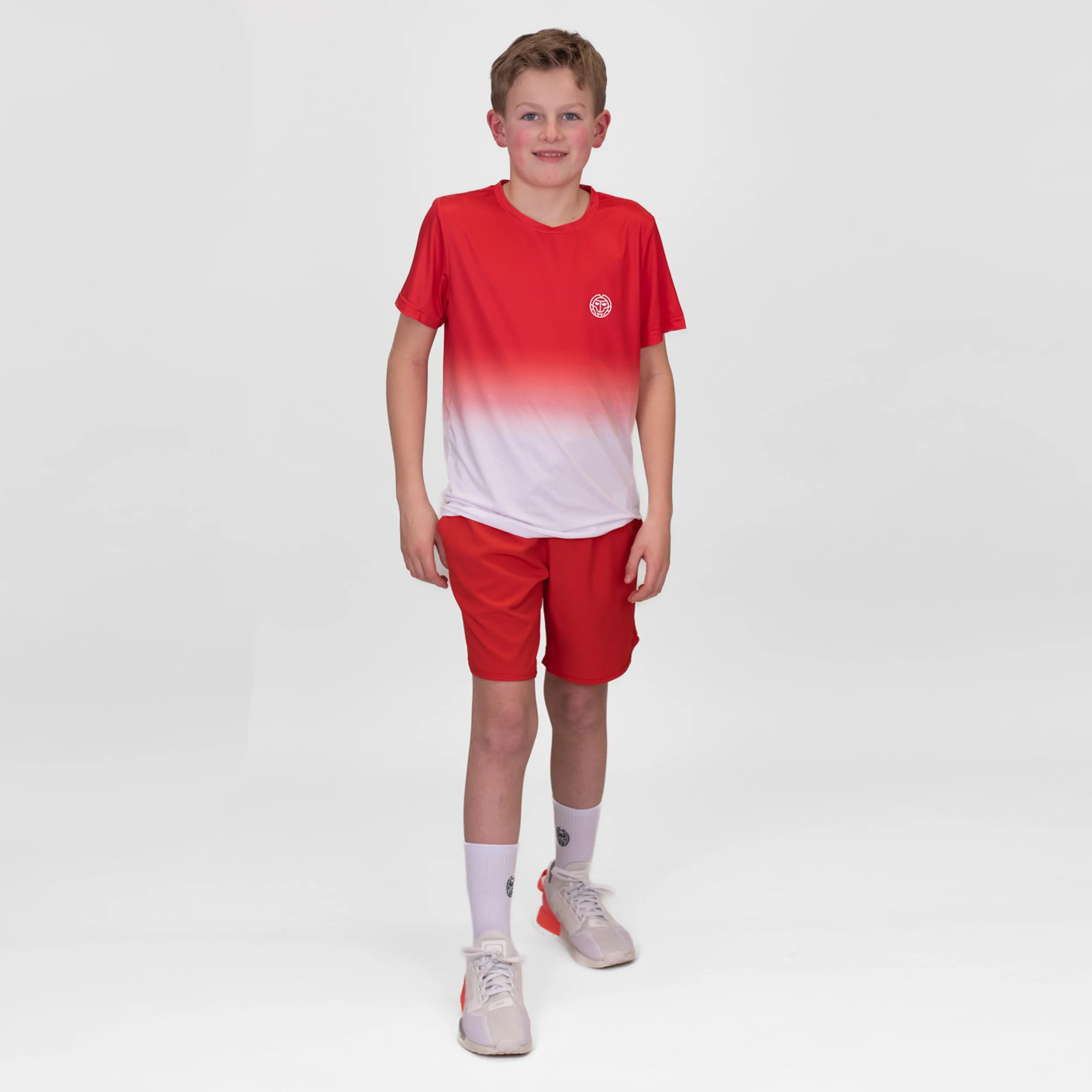 Crew Shorts Pojkar-Röd - Image 7