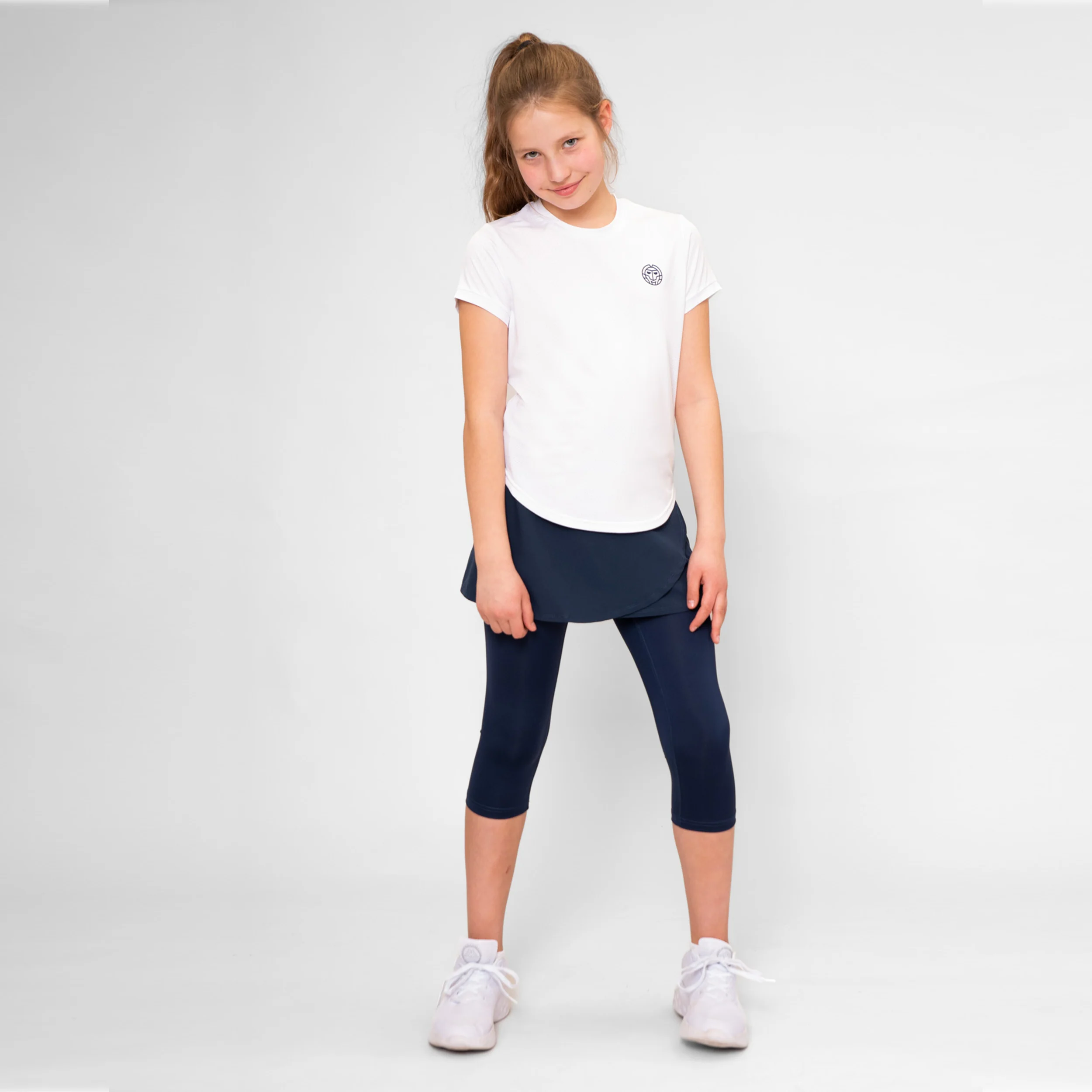 Crew T-shirt Flickor-Vit - Image 8