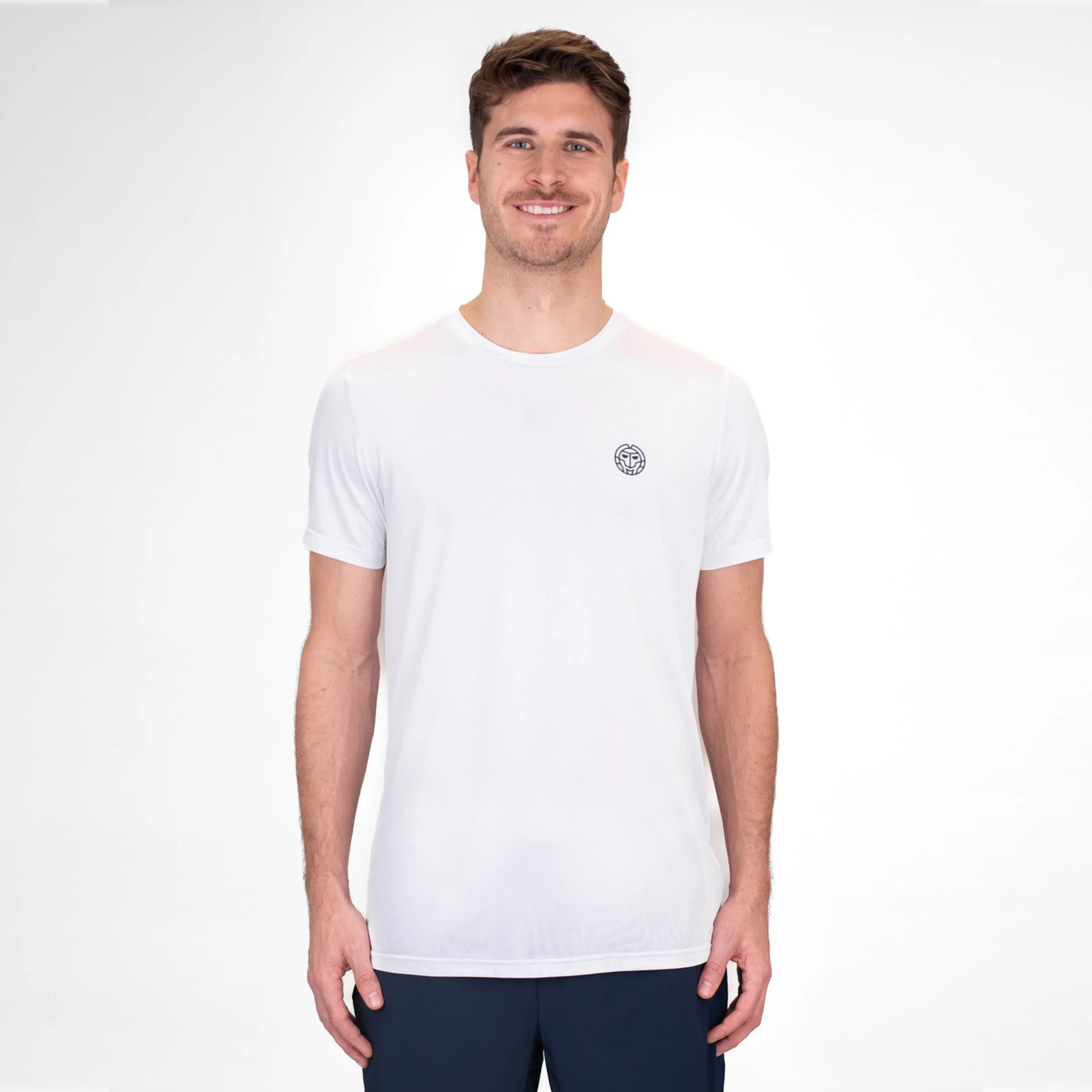 Crew T-shirt Herrar-Vit - Image 5