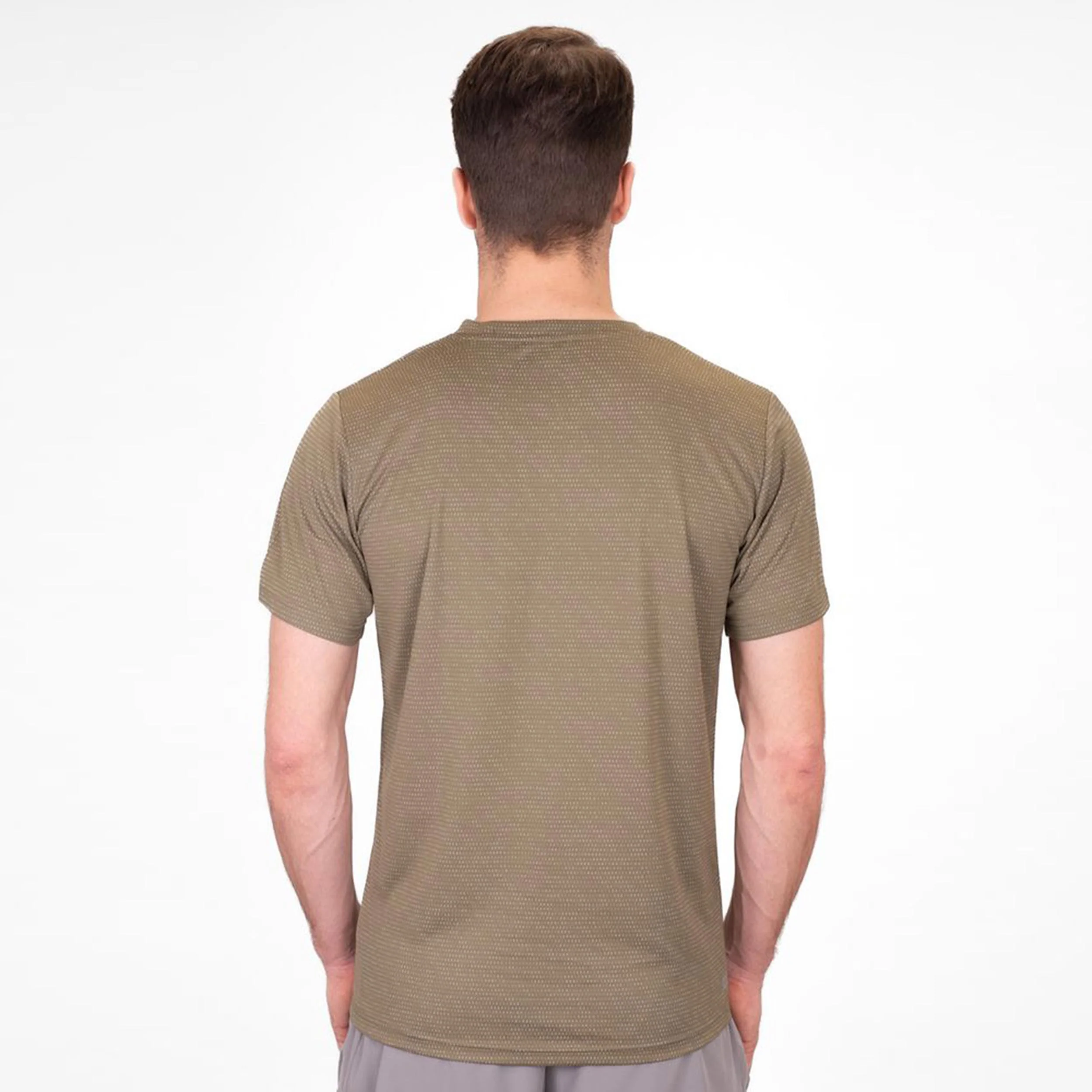 Crew Two Colored T-shirt Herrar-Oliv - Image 5