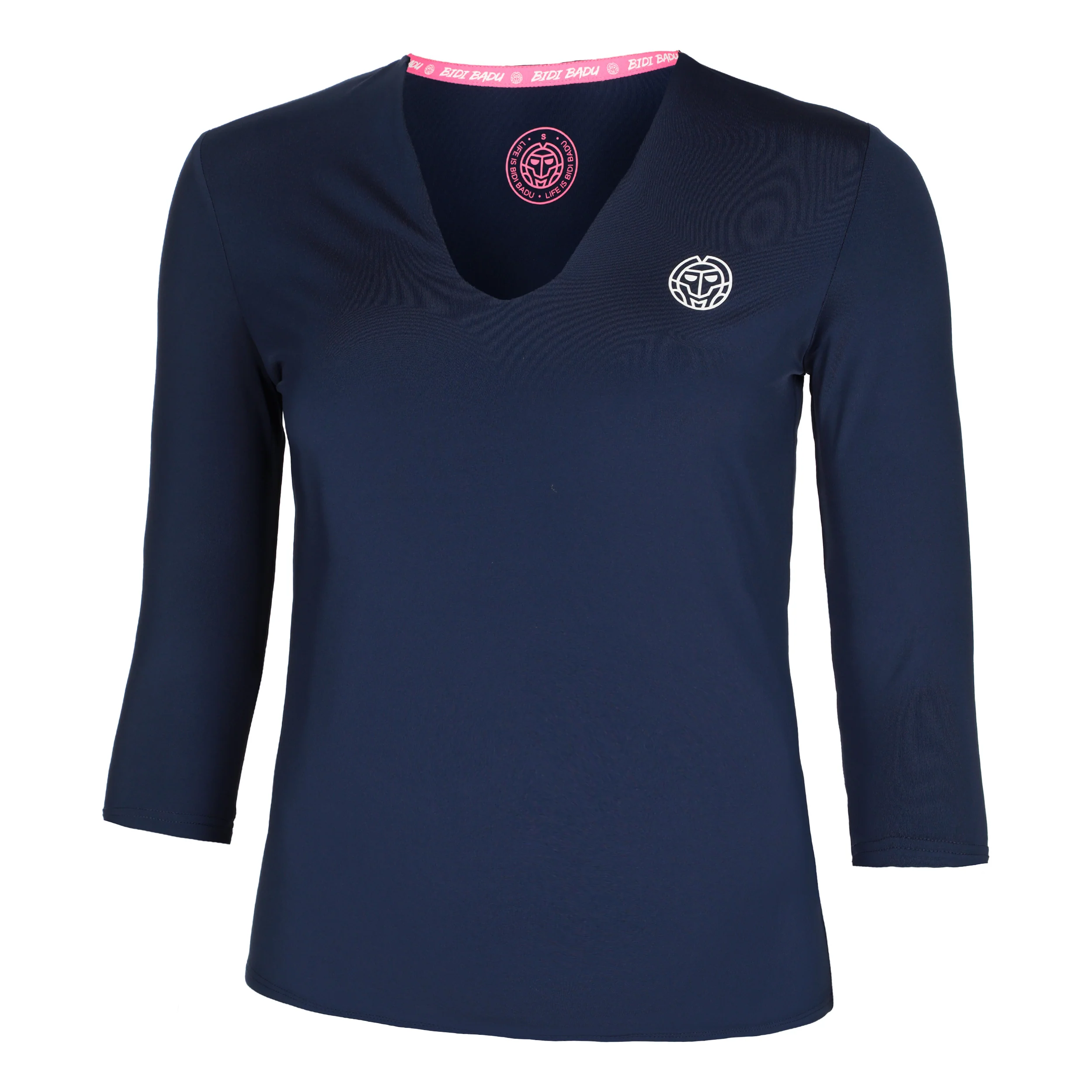 Crew V-Neck Långärmat Damer-Mörkblå