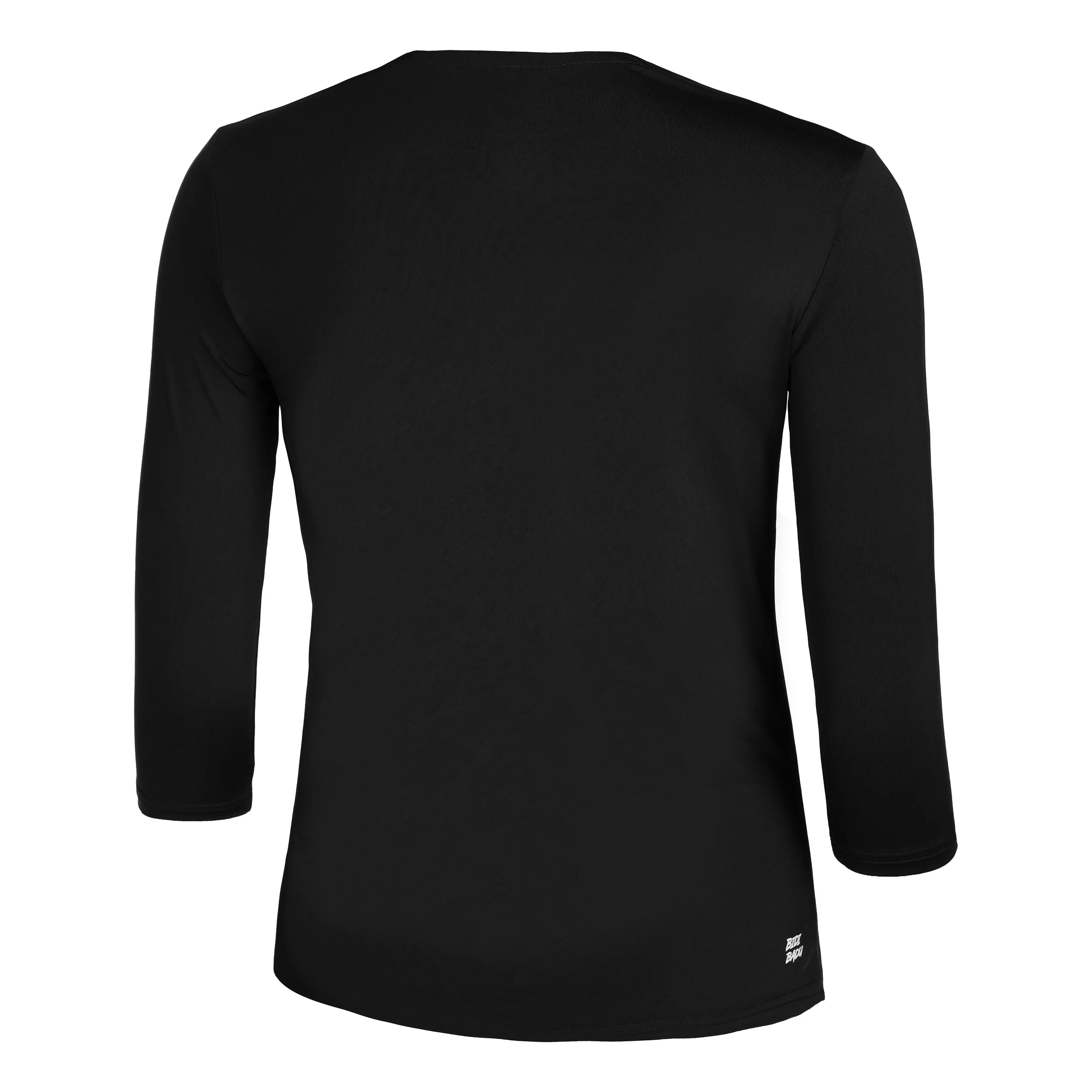 Crew V-Neck Långärmat Damer-Svart - Image 6