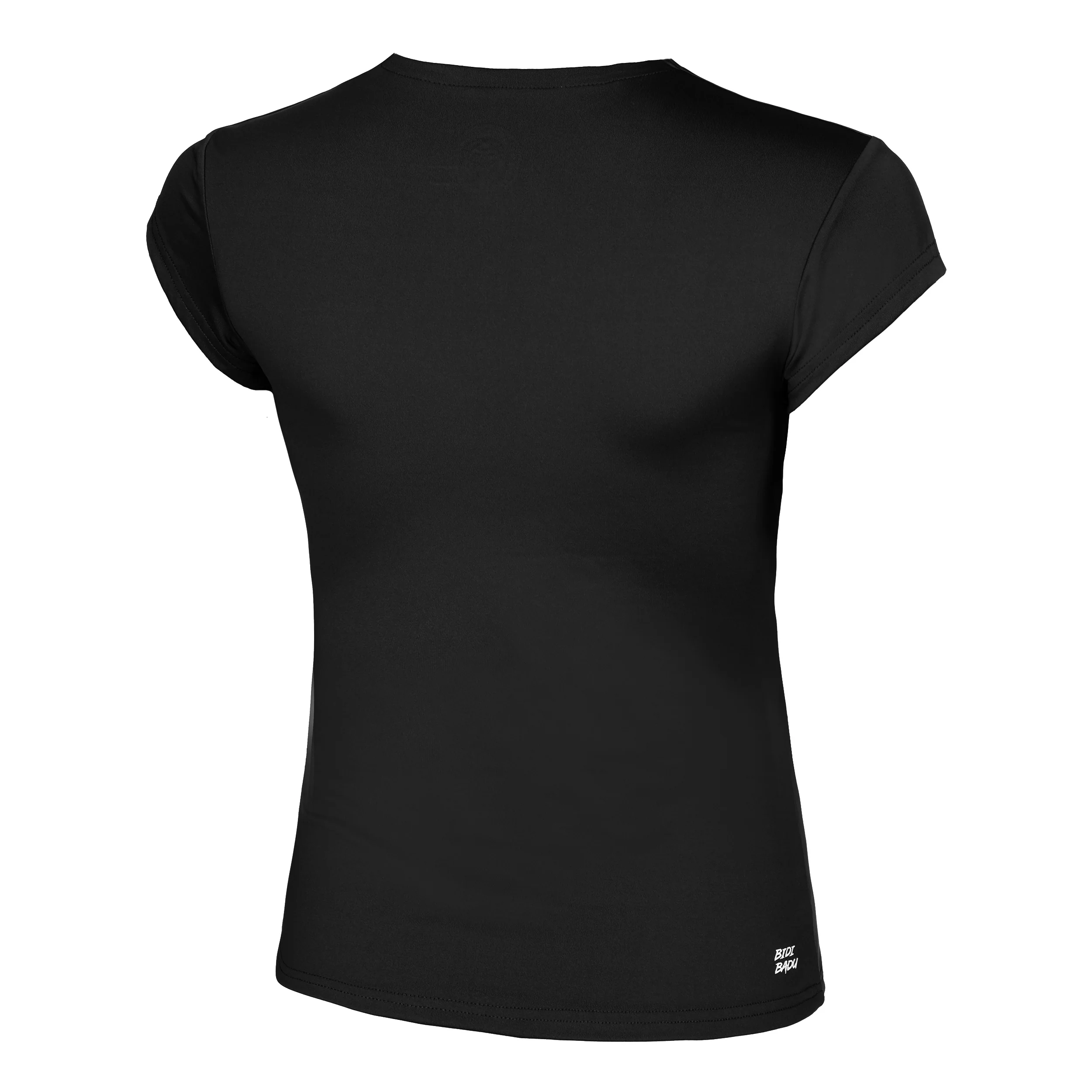 Crew V-Neck T-shirt Damer-Svart - Image 2
