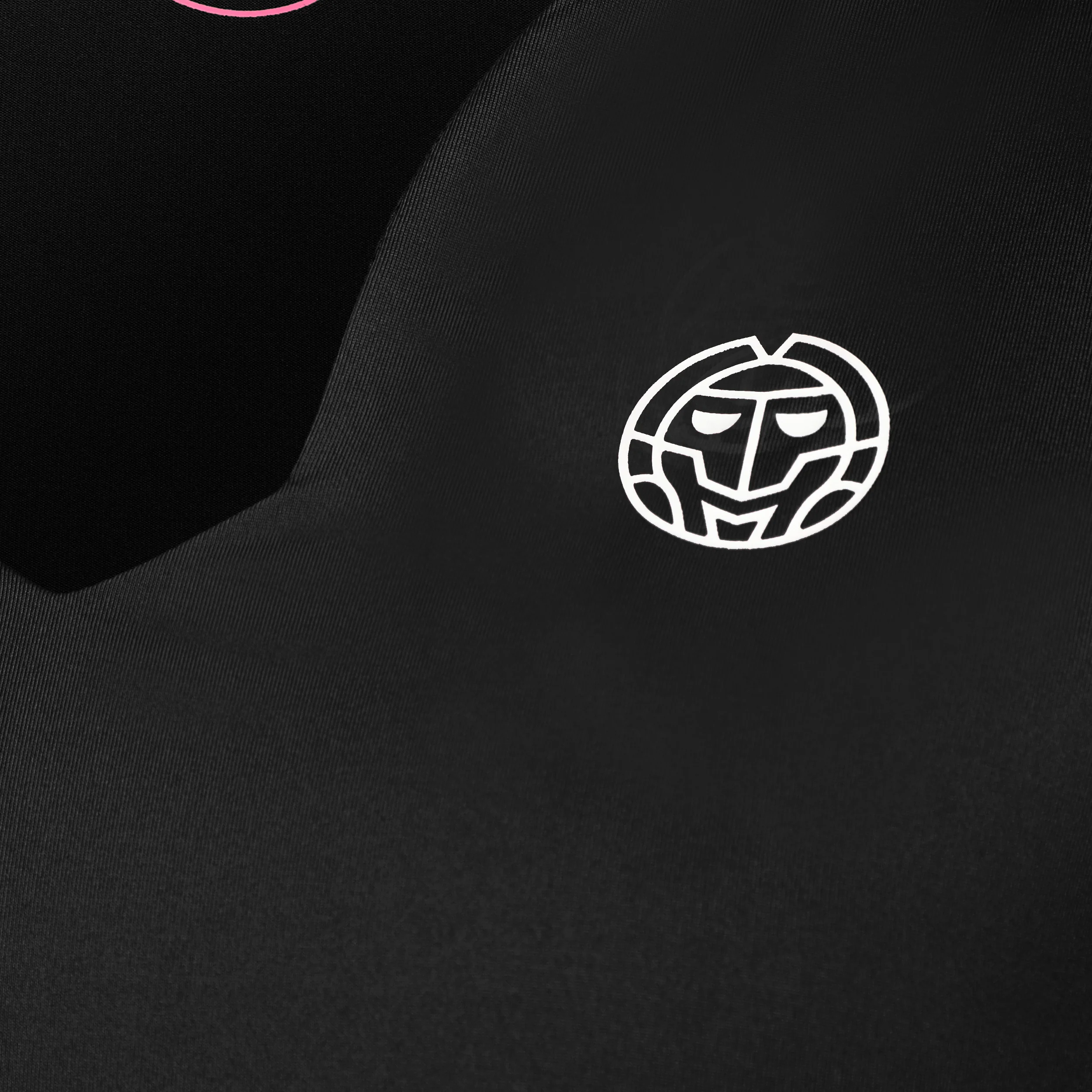 Crew V-Neck T-shirt Damer-Svart - Image 3