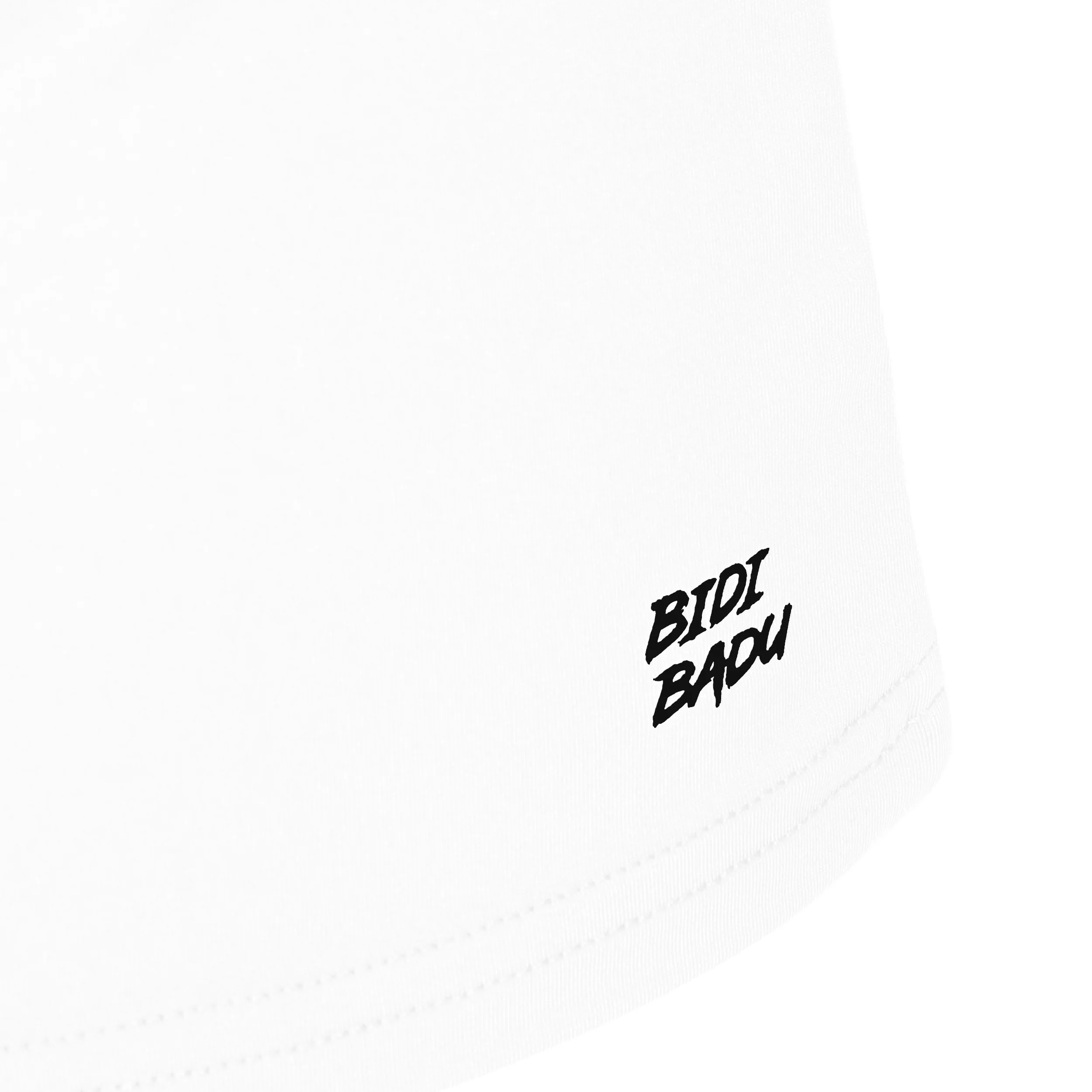 Crew V-Neck T-shirt Damer-Vit - Image 4