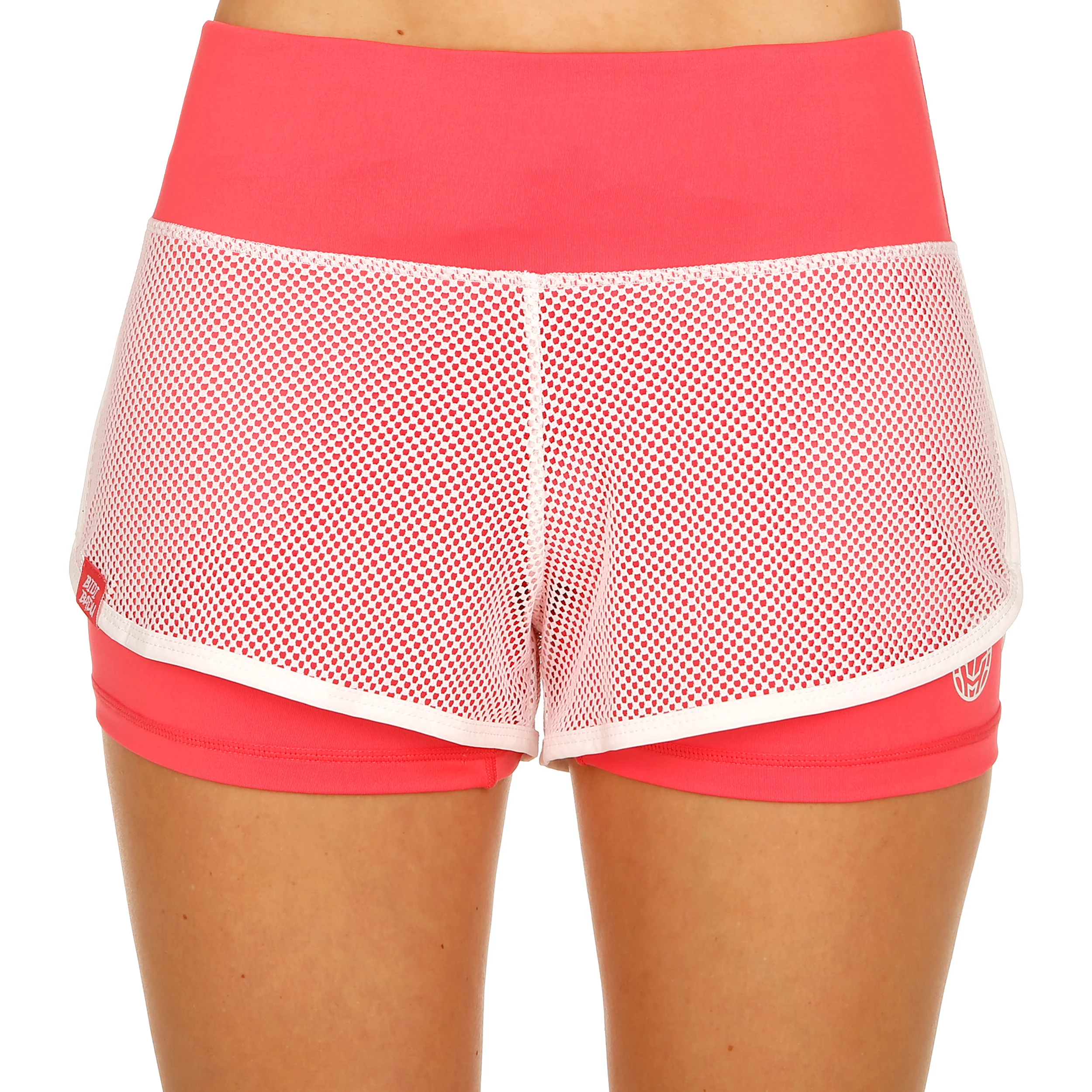 Efia Tech (2in1) Shorts Damer-Korall,Vit - Image 3