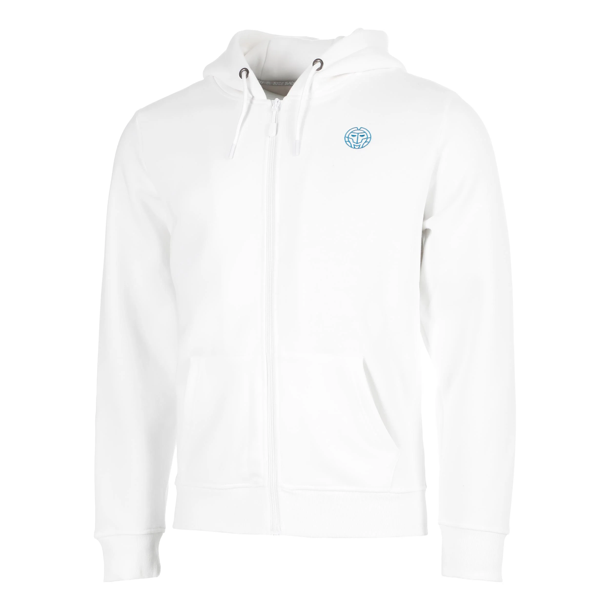 Hey Laguna Backprint Zip Huvtröja Herrar-vit