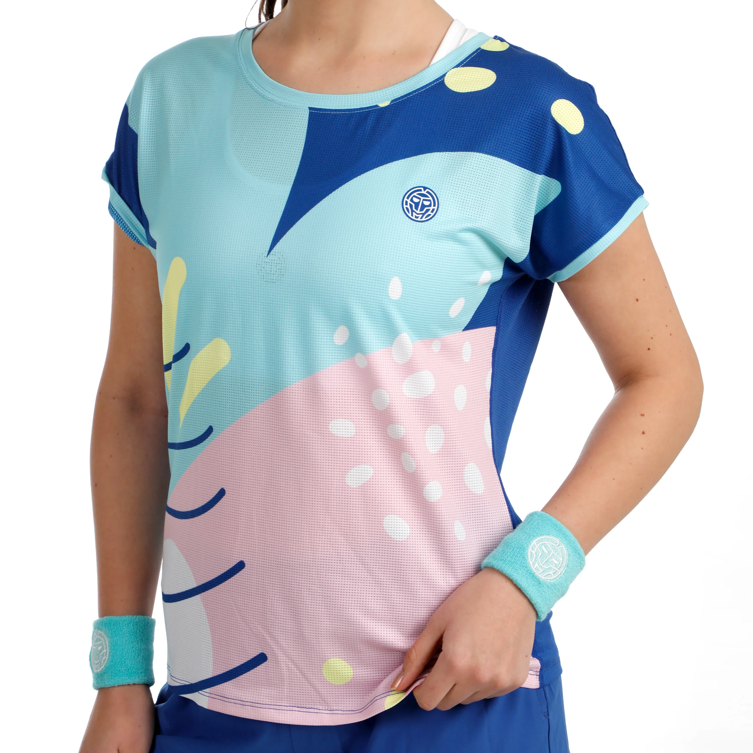 Hey Laguna T-shirt Damer-blå, flerfärgad - Image 8