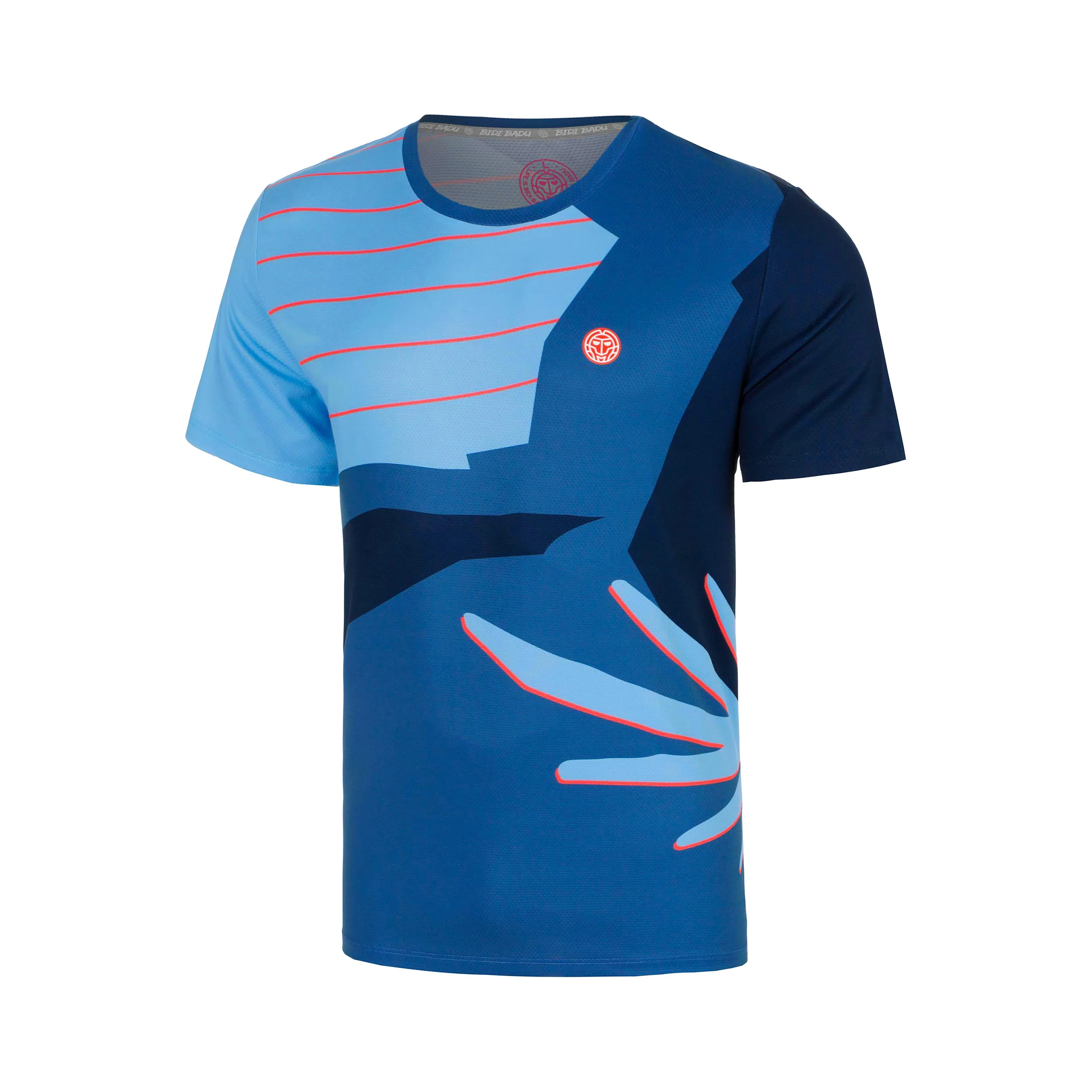 Hey Laguna T-shirt Pojkar-blå, korall