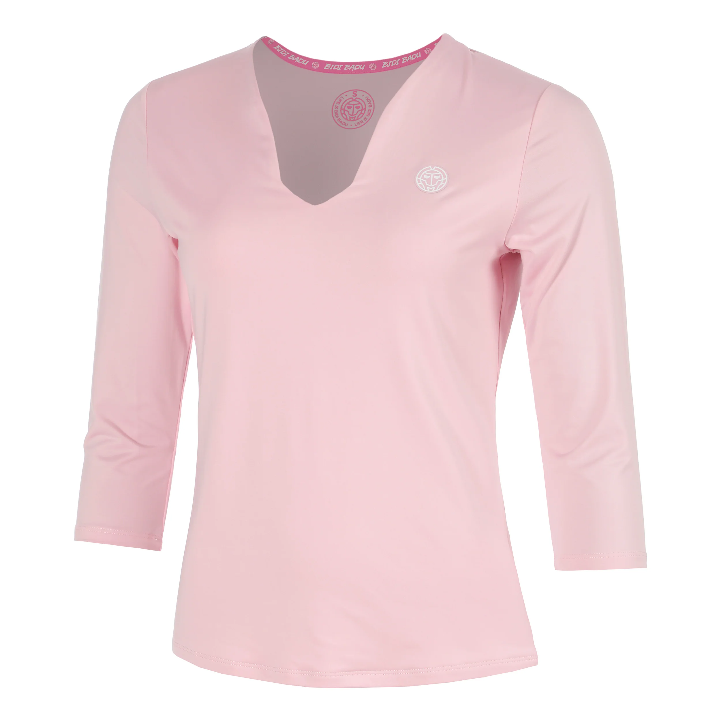 Hey Laguna V-Neck Långärmat Damer-gammal rosa