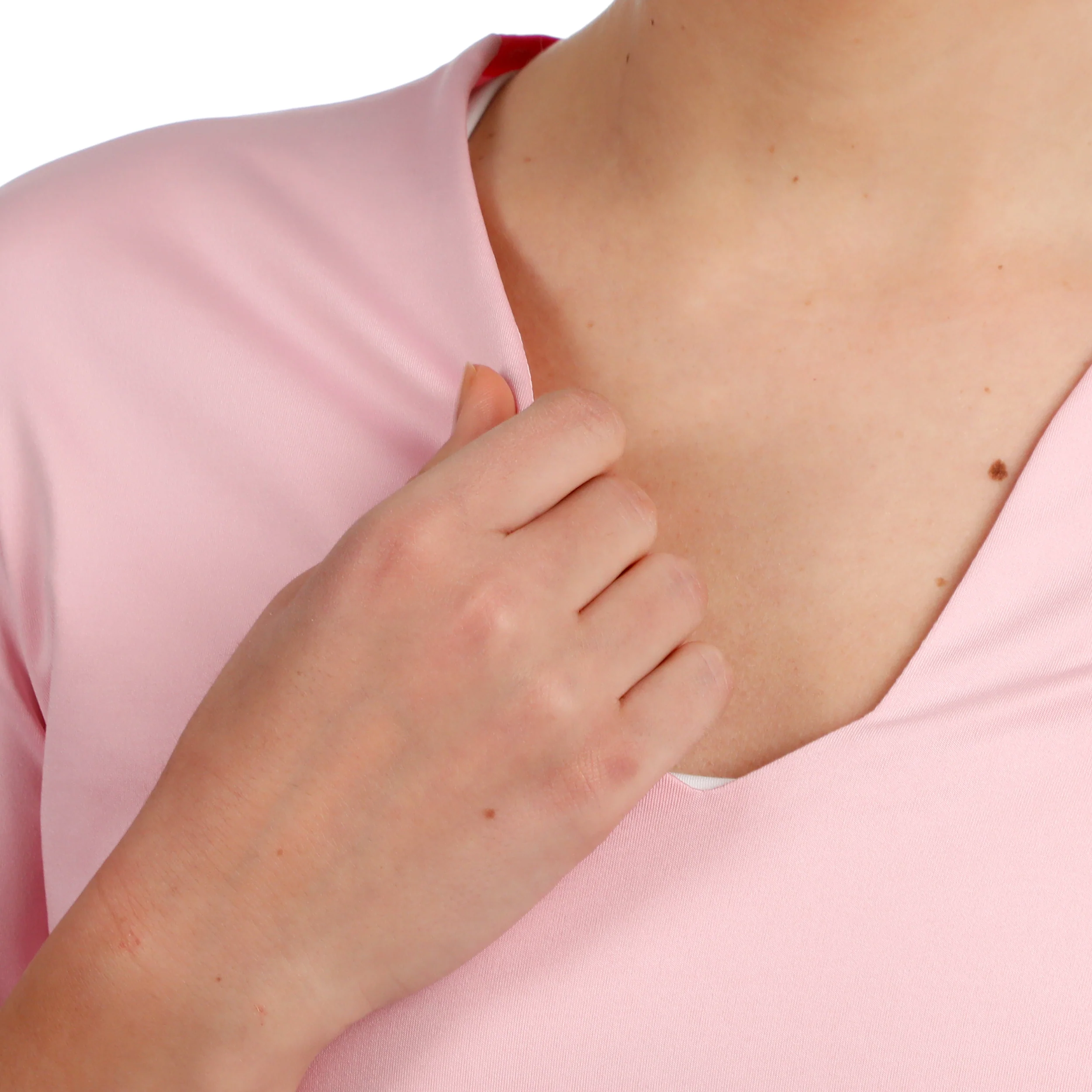 Hey Laguna V-Neck Långärmat Damer-gammal rosa - Image 8