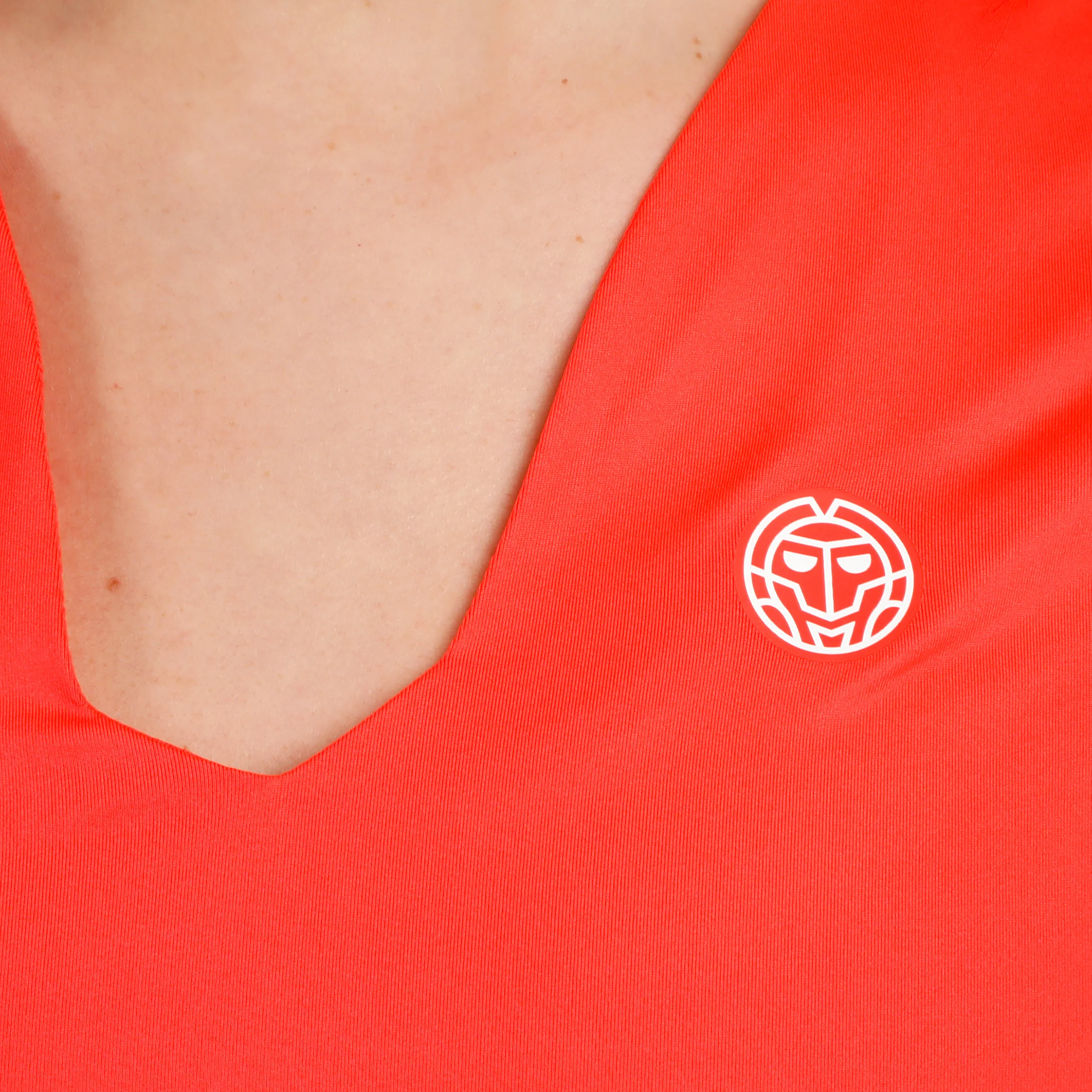 Hey Laguna V-Neck T-shirt Damer-korall - Image 8