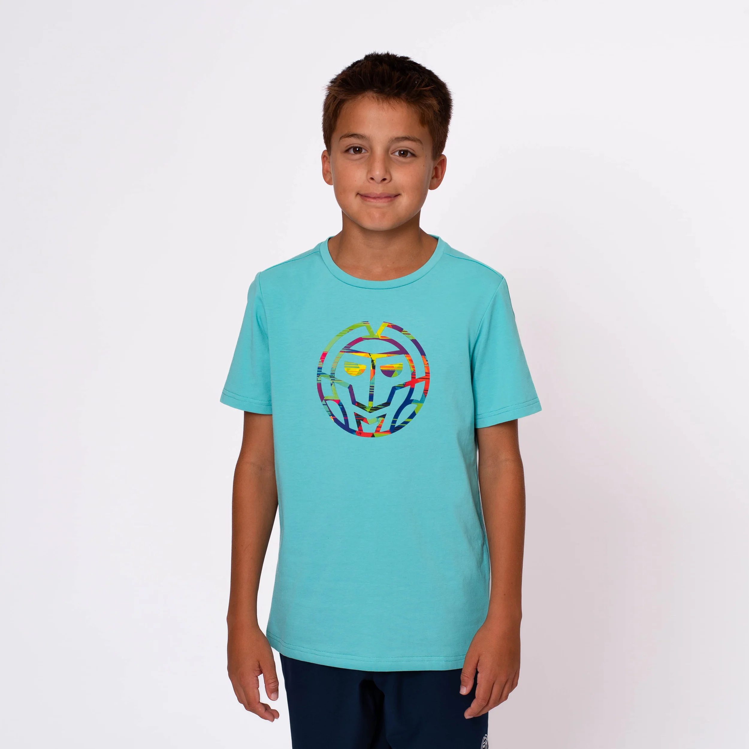 Kaleido Chill T-shirt Pojkar-Turkos - Image 3