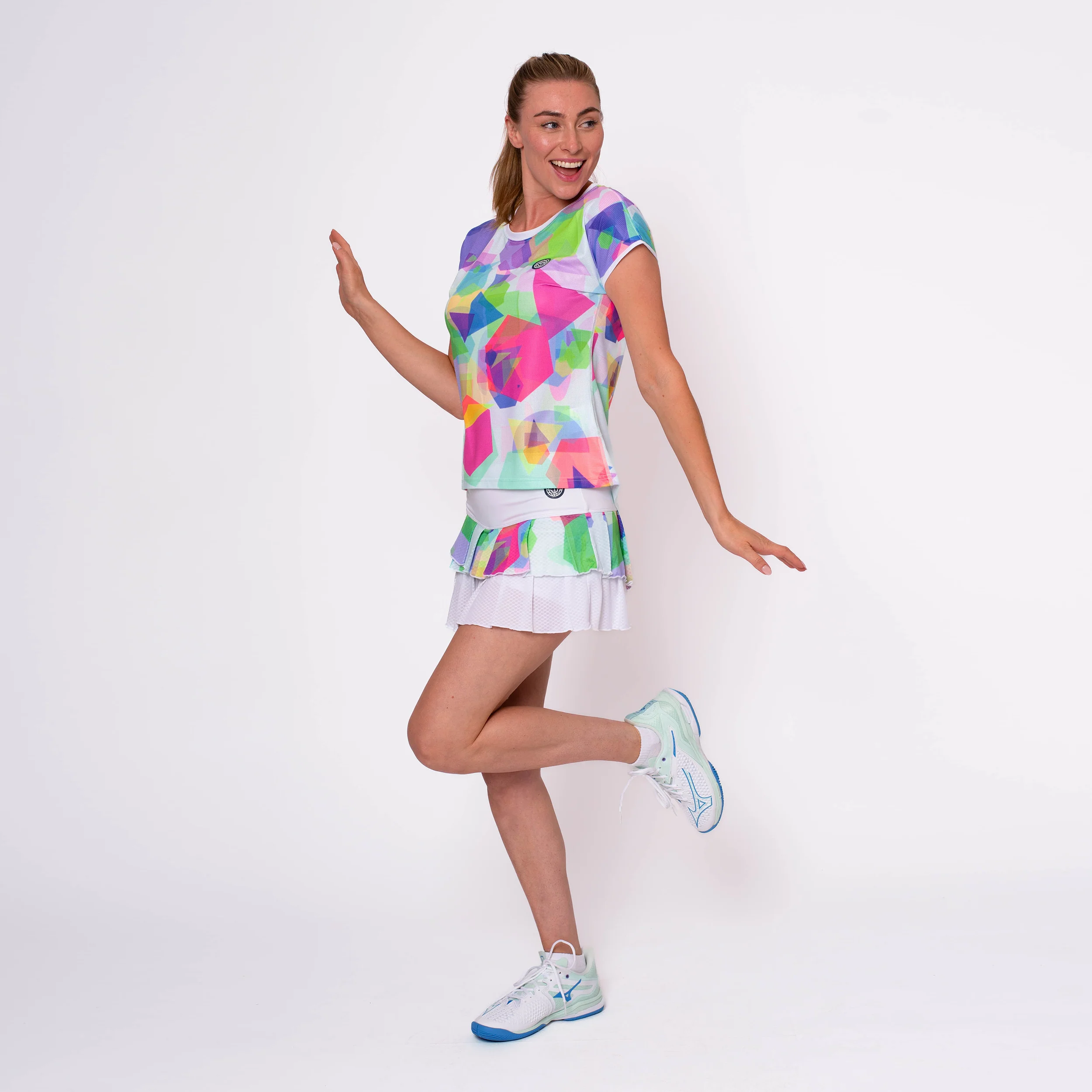 Kaleido T-shirt Damer-Flerfärgad - Image 10