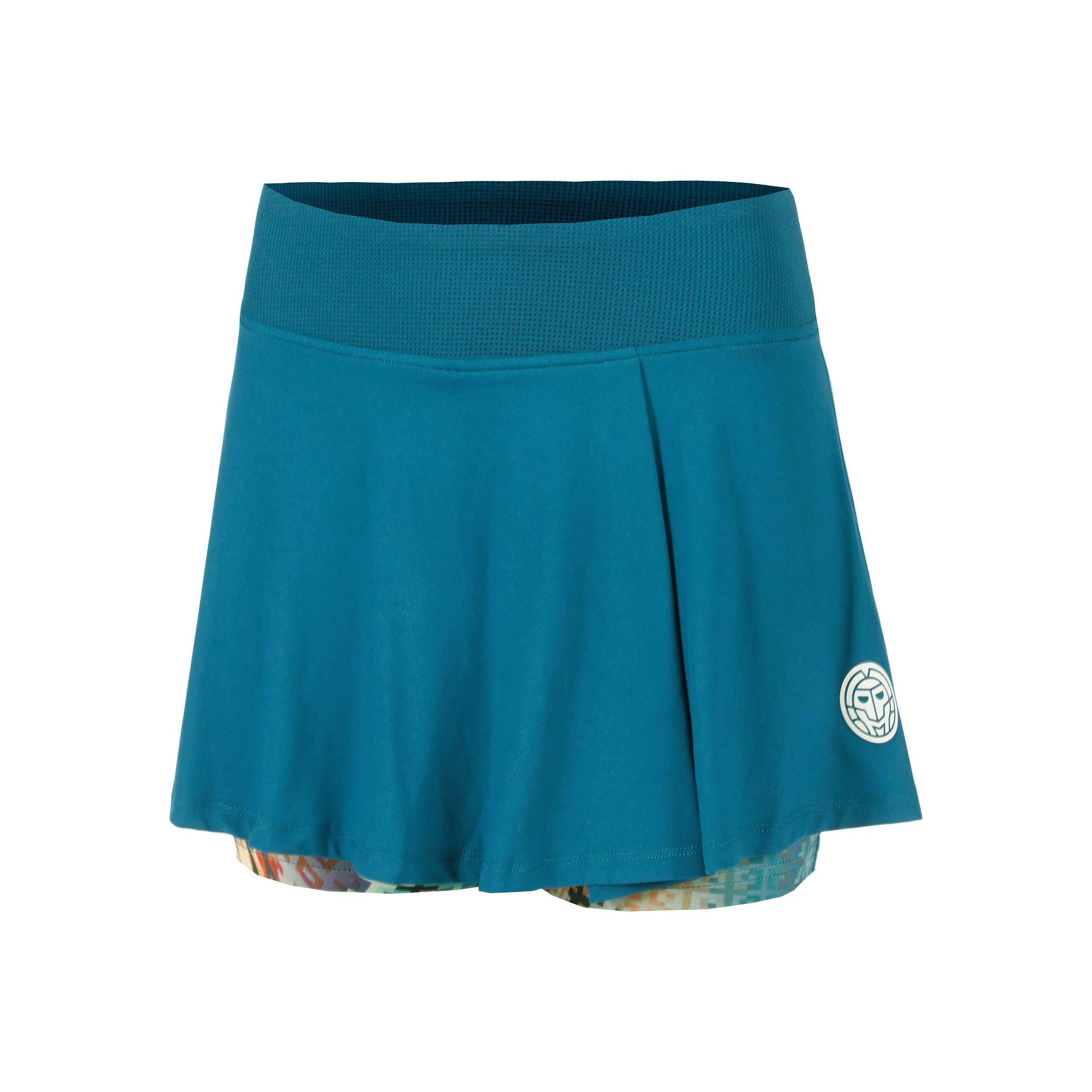 Komodo Printed Wavy Kjol Flickor-Petrol