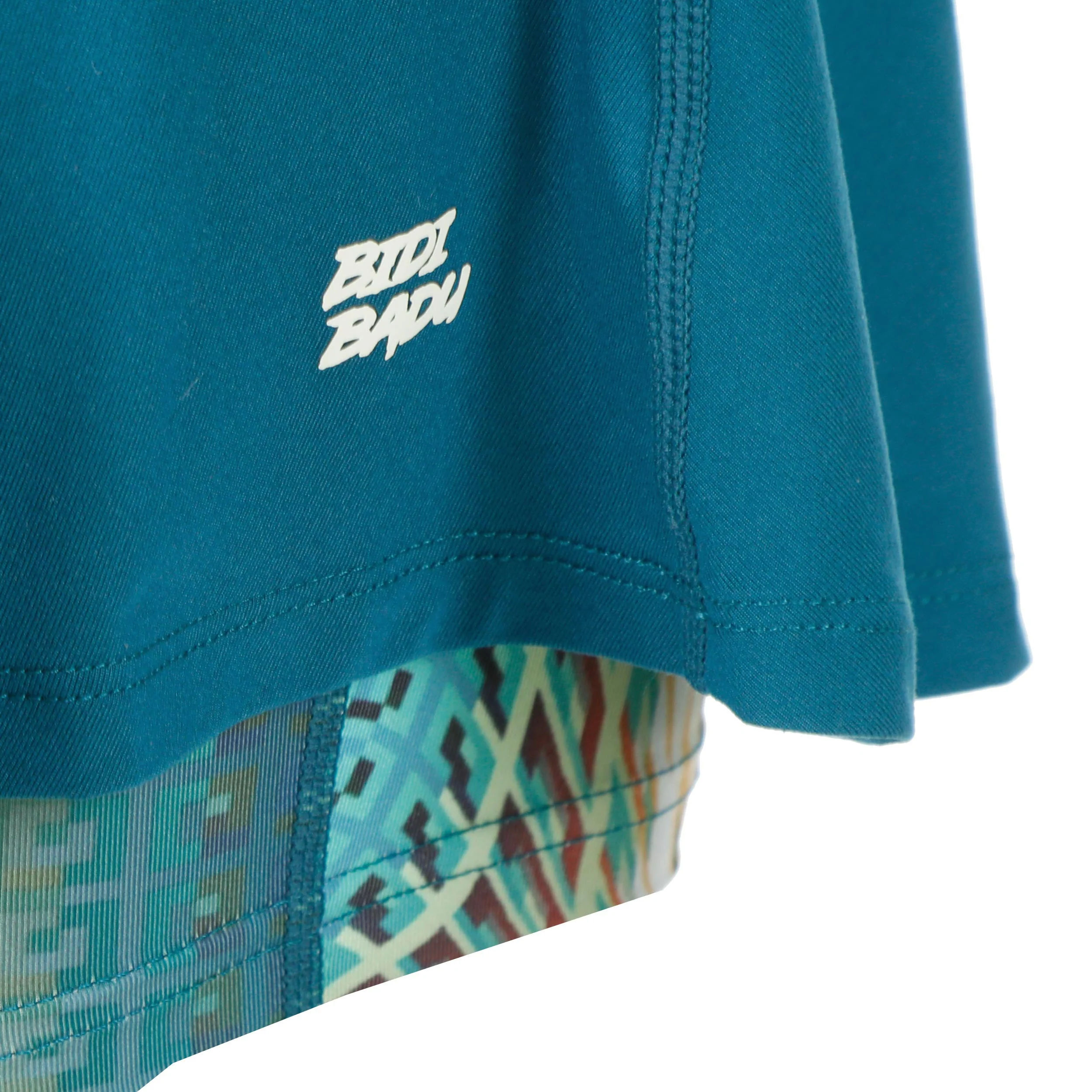 Komodo Printed Wavy Kjol Flickor-Petrol - Image 5
