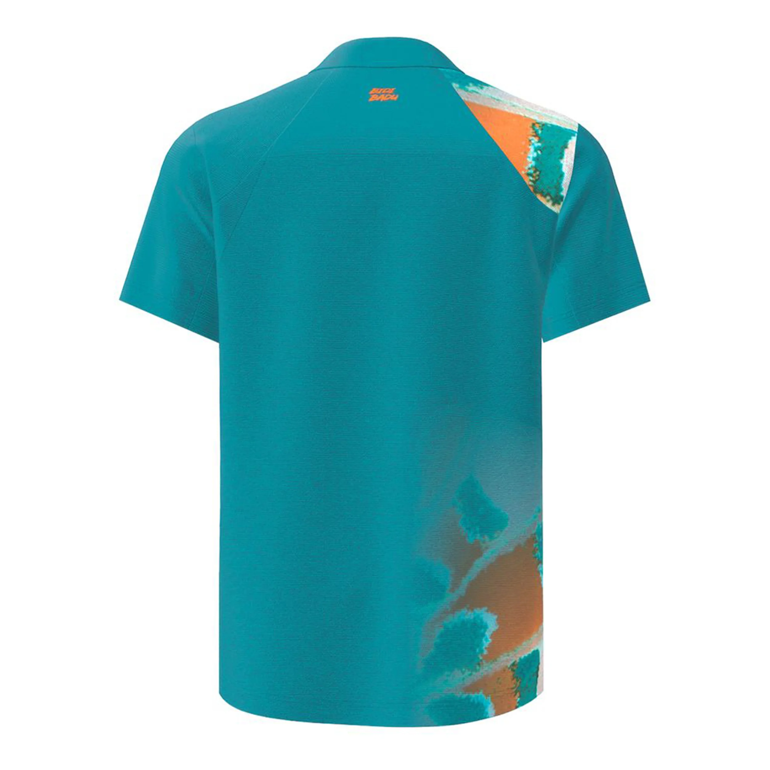 Melbourne 2025 Polo Herrar-Petrol,Orange - Image 2