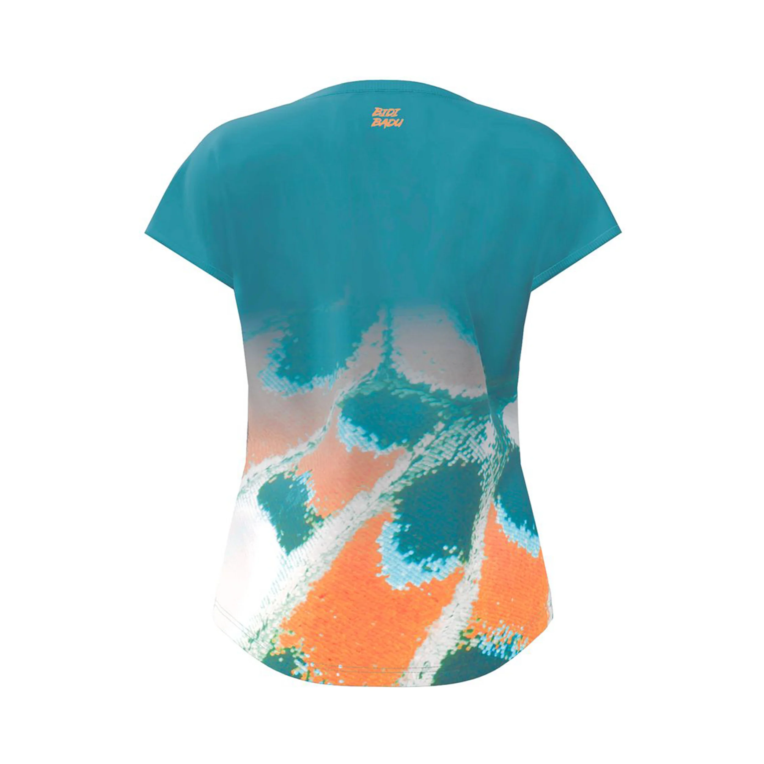 Melbourne 2025 T-shirt Flickor-Petrol,Orange - Image 2