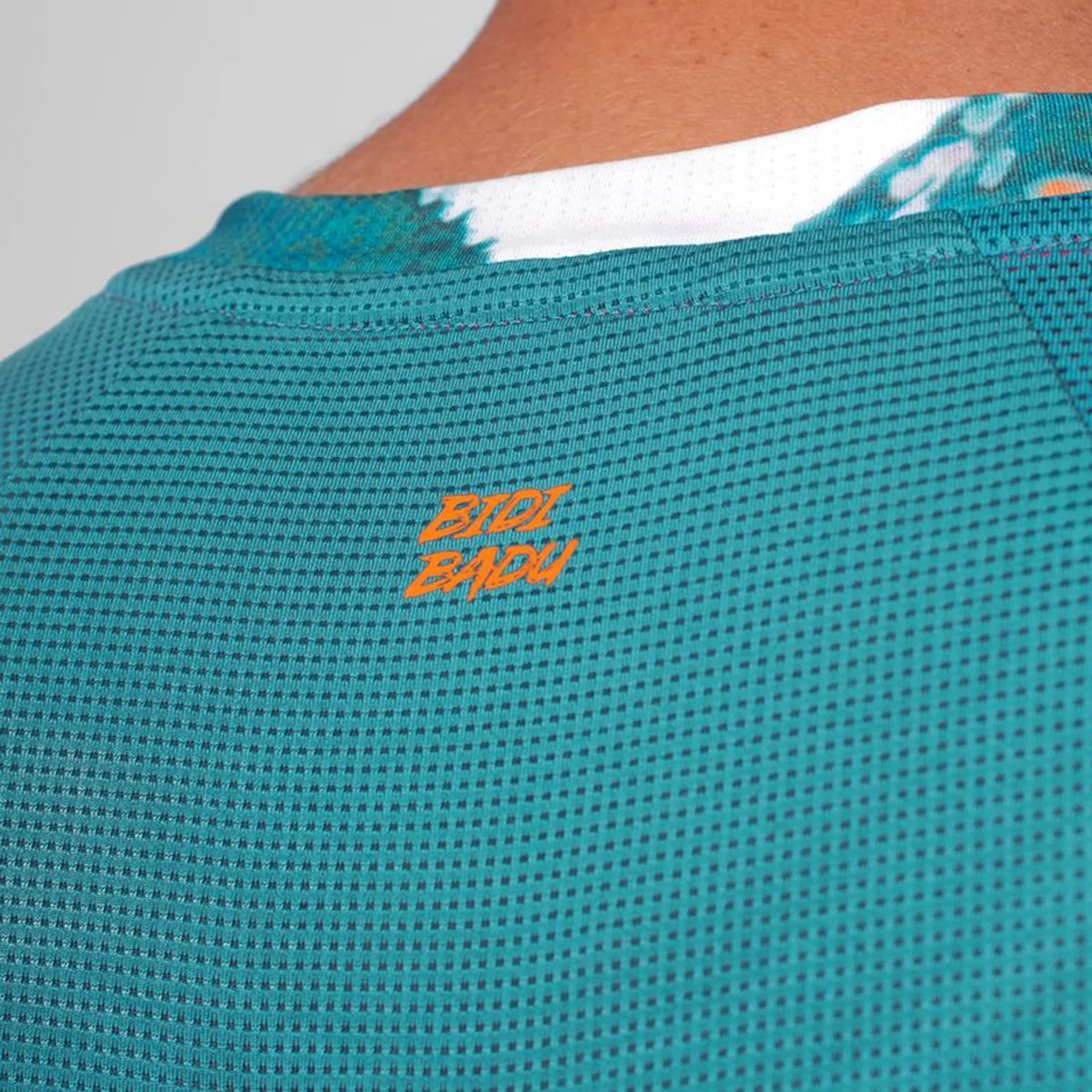 Melbourne 2025 V-Neck T-shirt Herrar-Petrol,Orange - Image 6