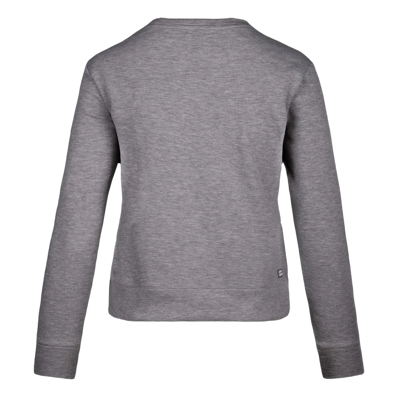 Mirella Basic Crew Tröja Damer-Ljusgrå,Vit - Image 2
