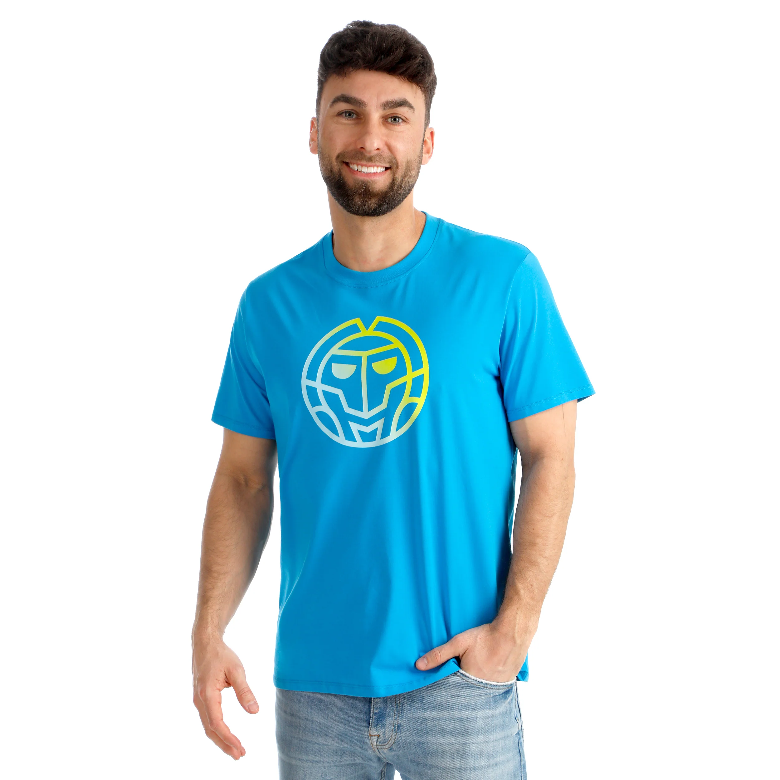 Out of Control Logo T-shirt Herrar-blå - Image 4