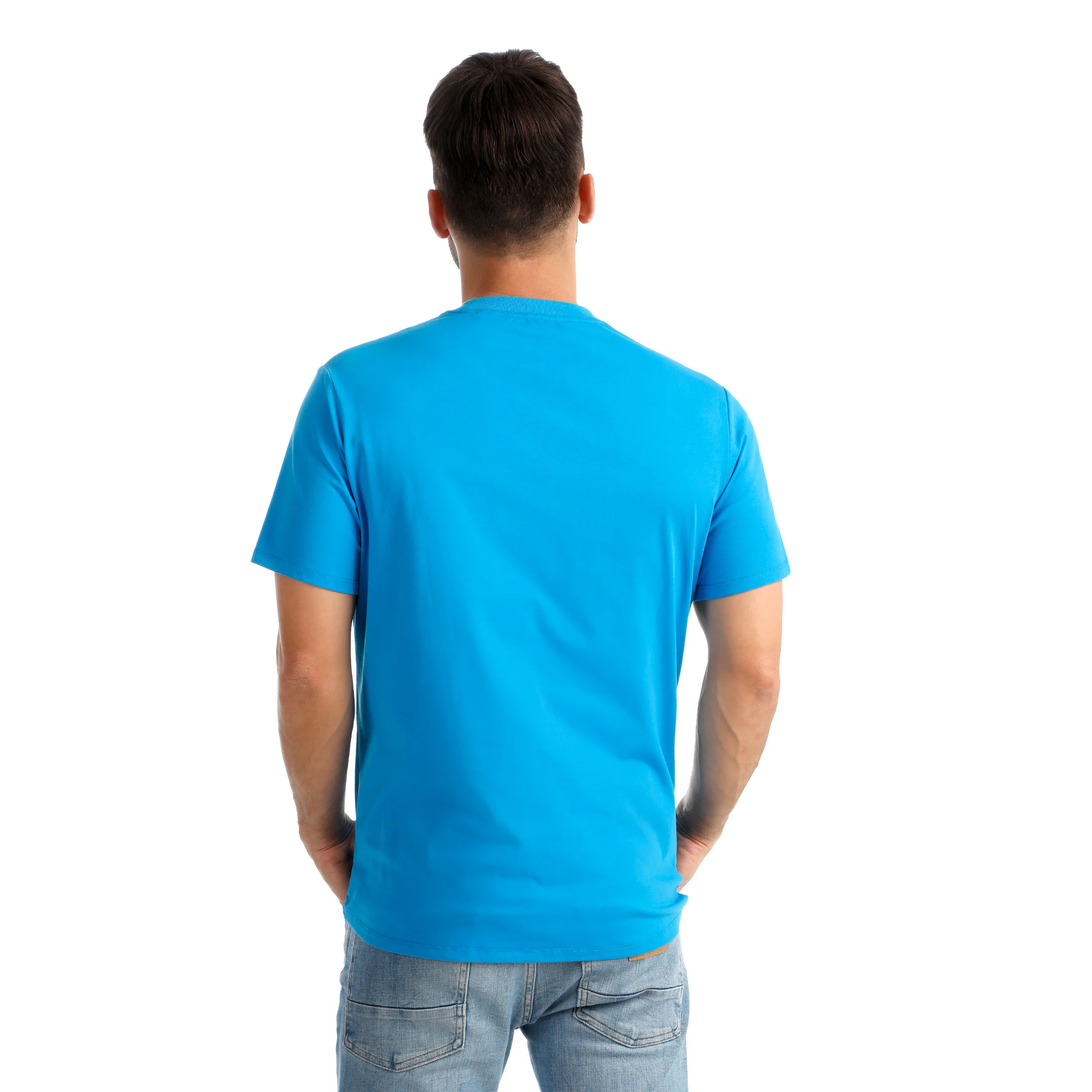 Out of Control Logo T-shirt Herrar-blå - Image 5