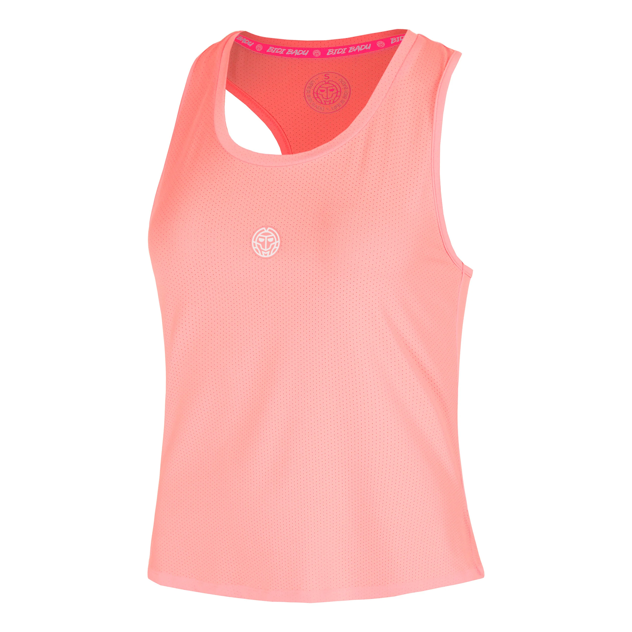 Out of Control Racerback Linne Damer - rosa, vit