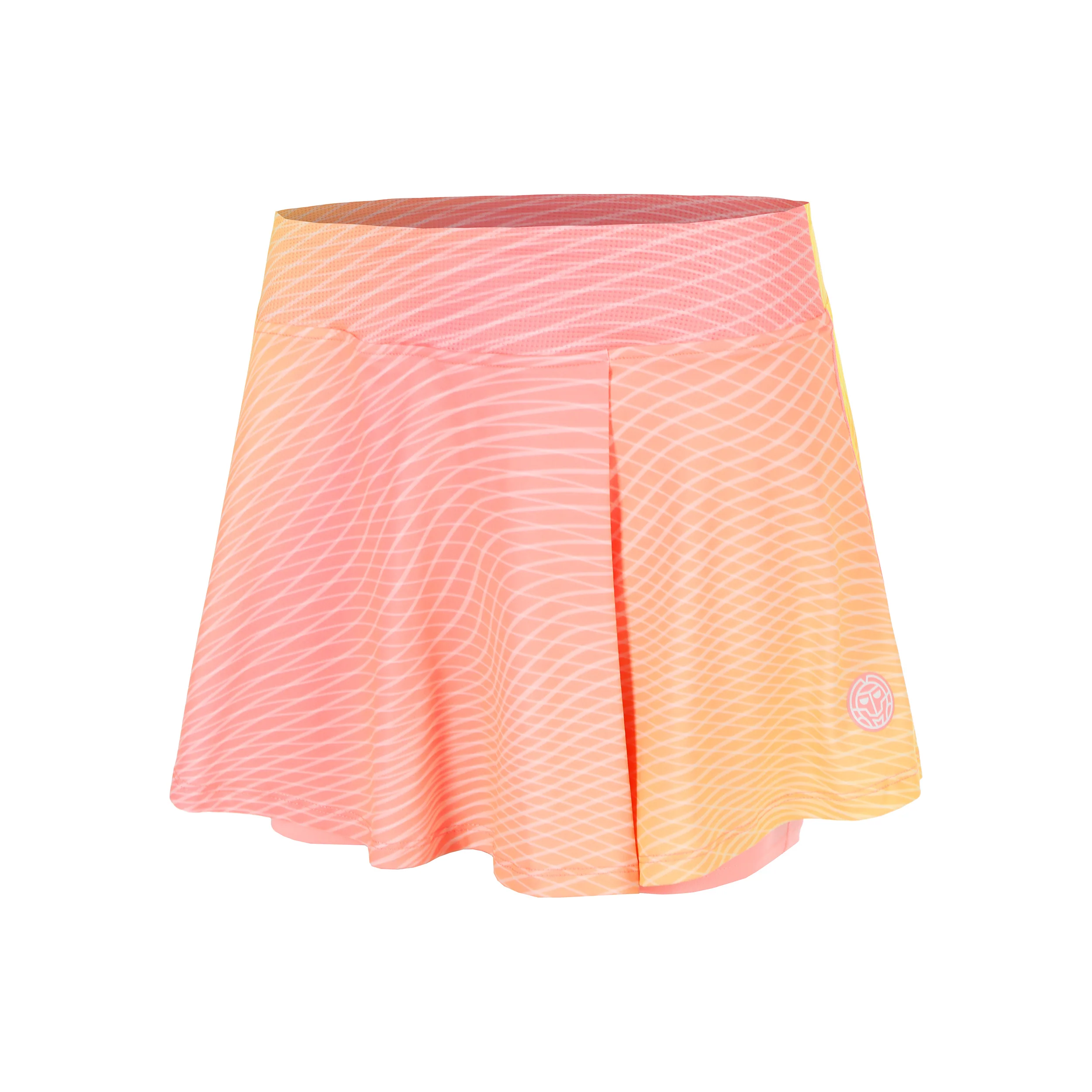 Out of Control Wavy Kjol Flickor-pink, neongul