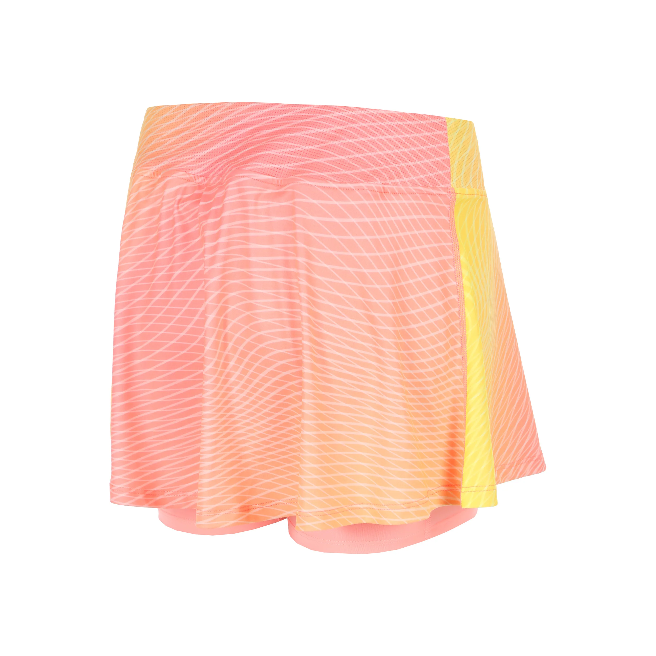 Out of Control Wavy Kjol Flickor-pink, neongul - Image 2