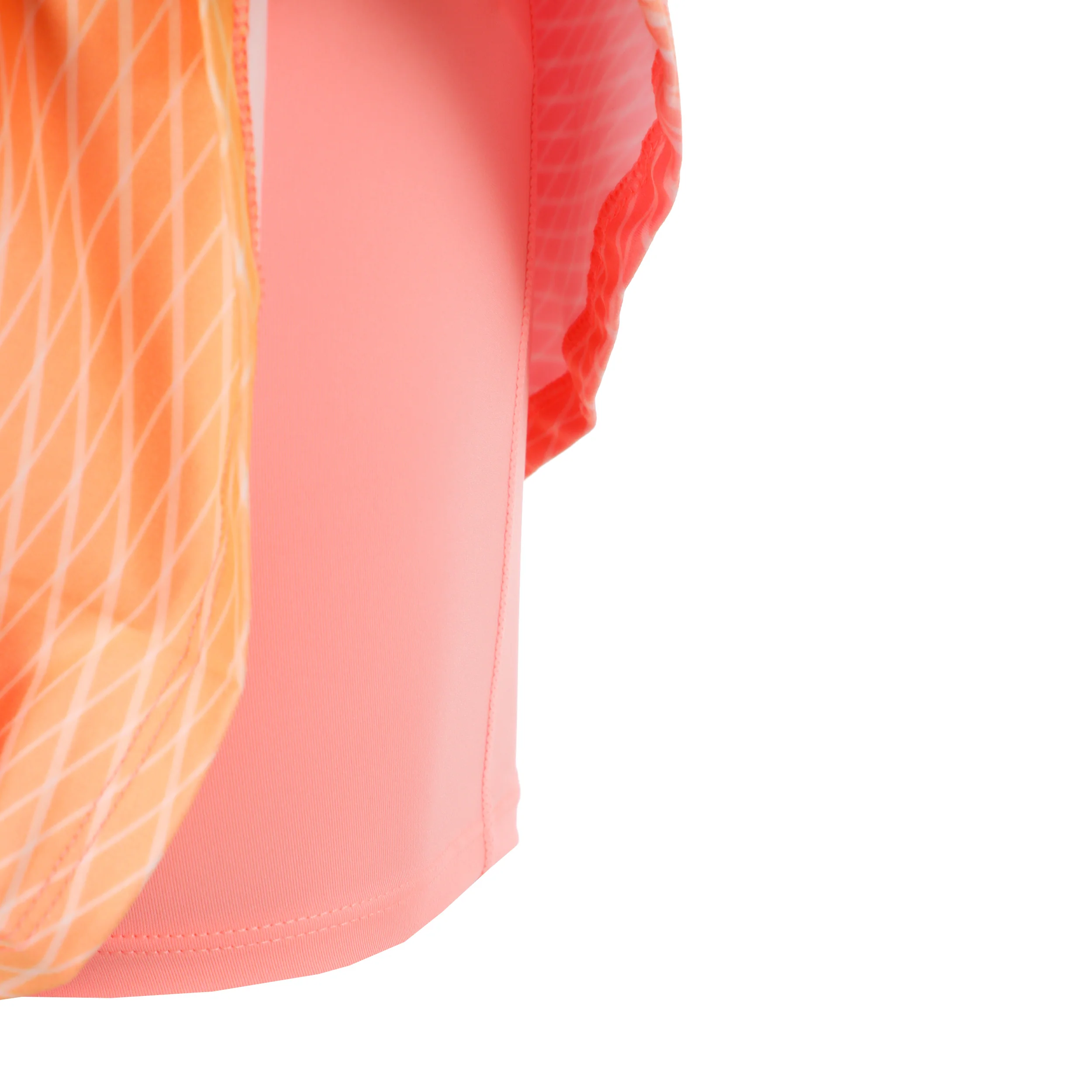 Out of Control Wavy Kjol Flickor-pink, neongul - Image 4