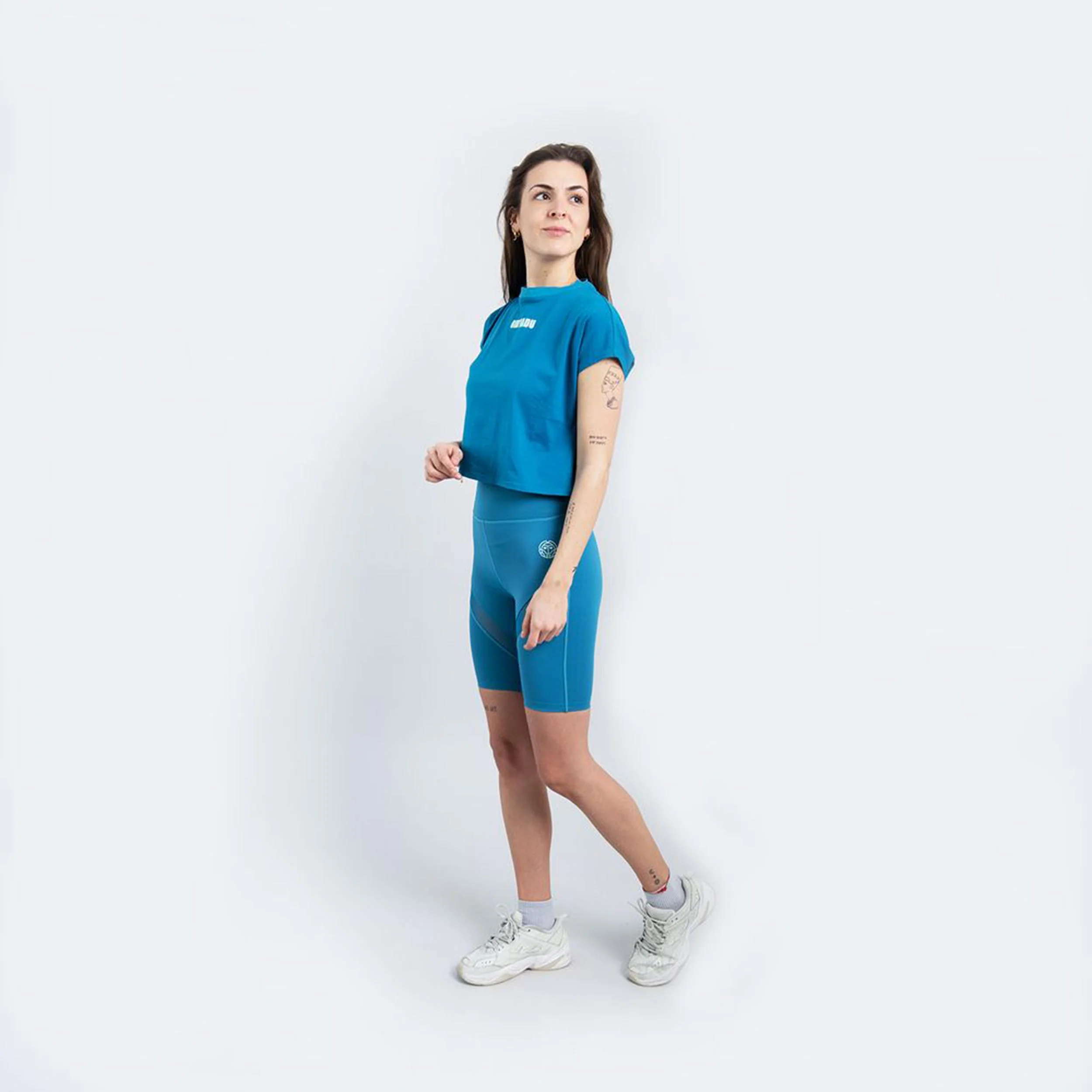 Quadriceps Move Cycling Shorts Damer-Petrol - Image 4