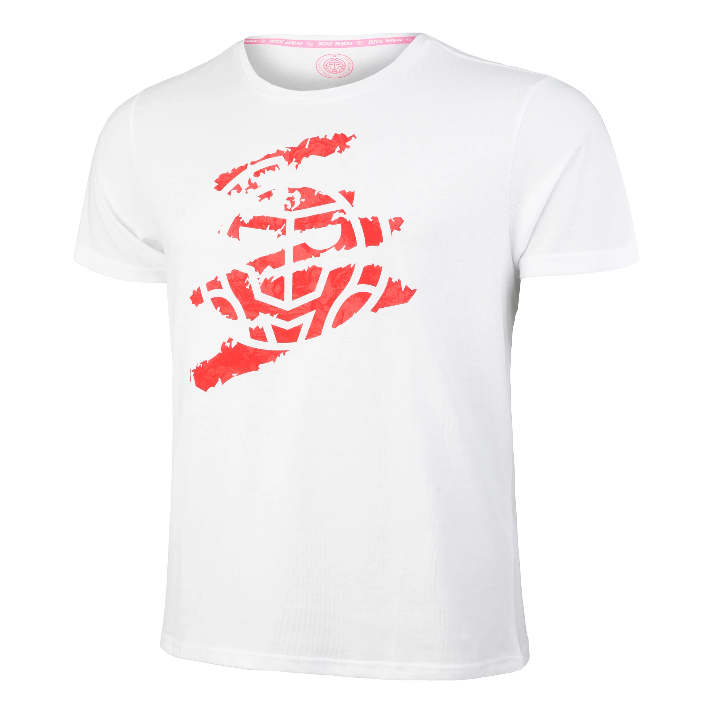 Saliou ÖTV Lifestyle T-shirt Herrar-Vit,Röd