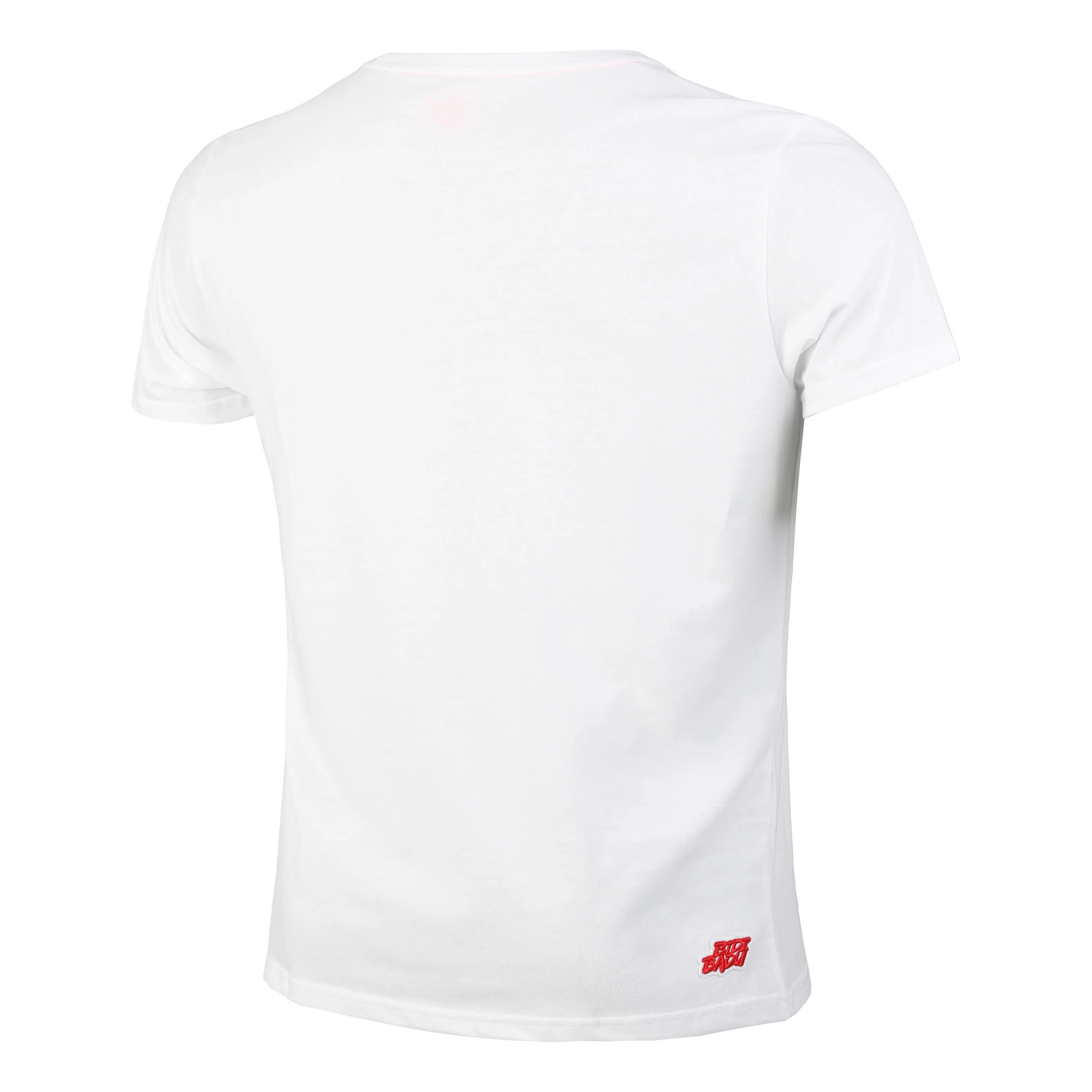 Saliou ÖTV Lifestyle T-shirt Herrar-Vit,Röd - Image 2