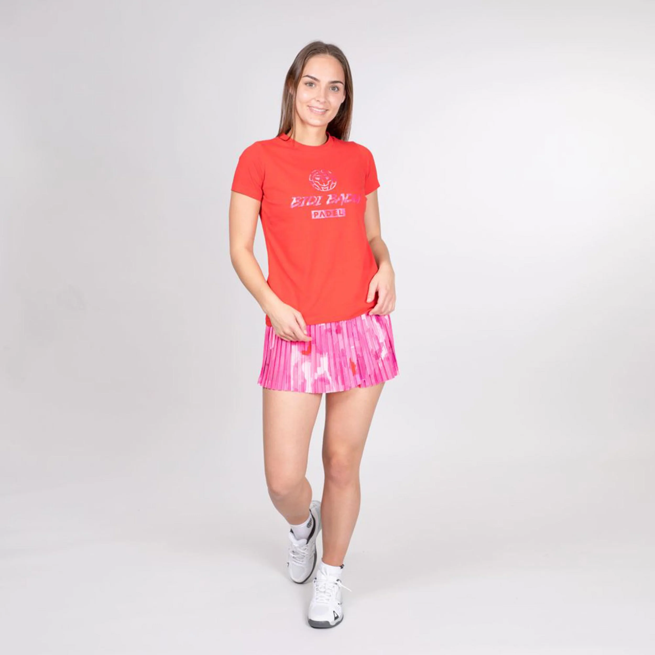 Shenzi Lifestyle T-shirt Damer-Röd - Image 3