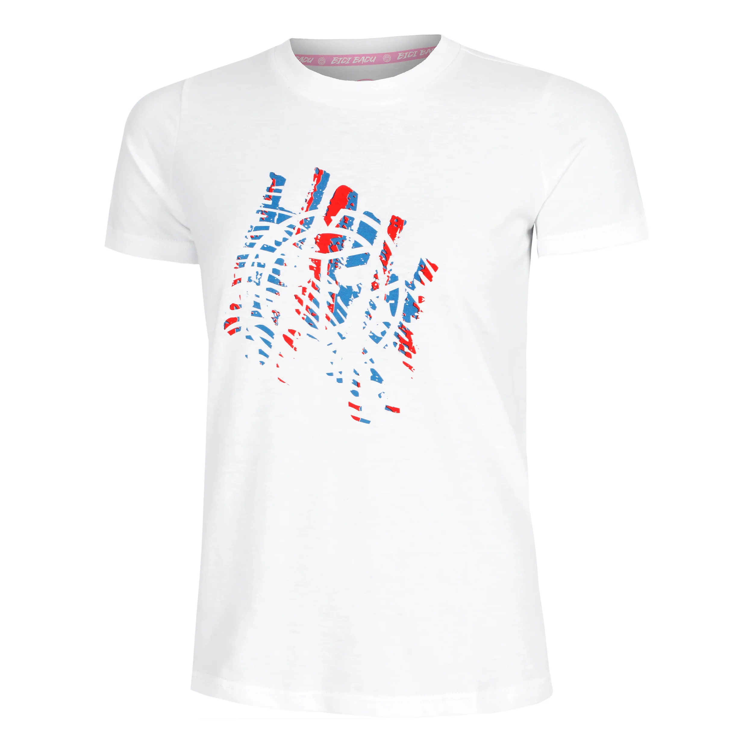 Shinae Lifestyle T-shirt Damer-Blå,Röd