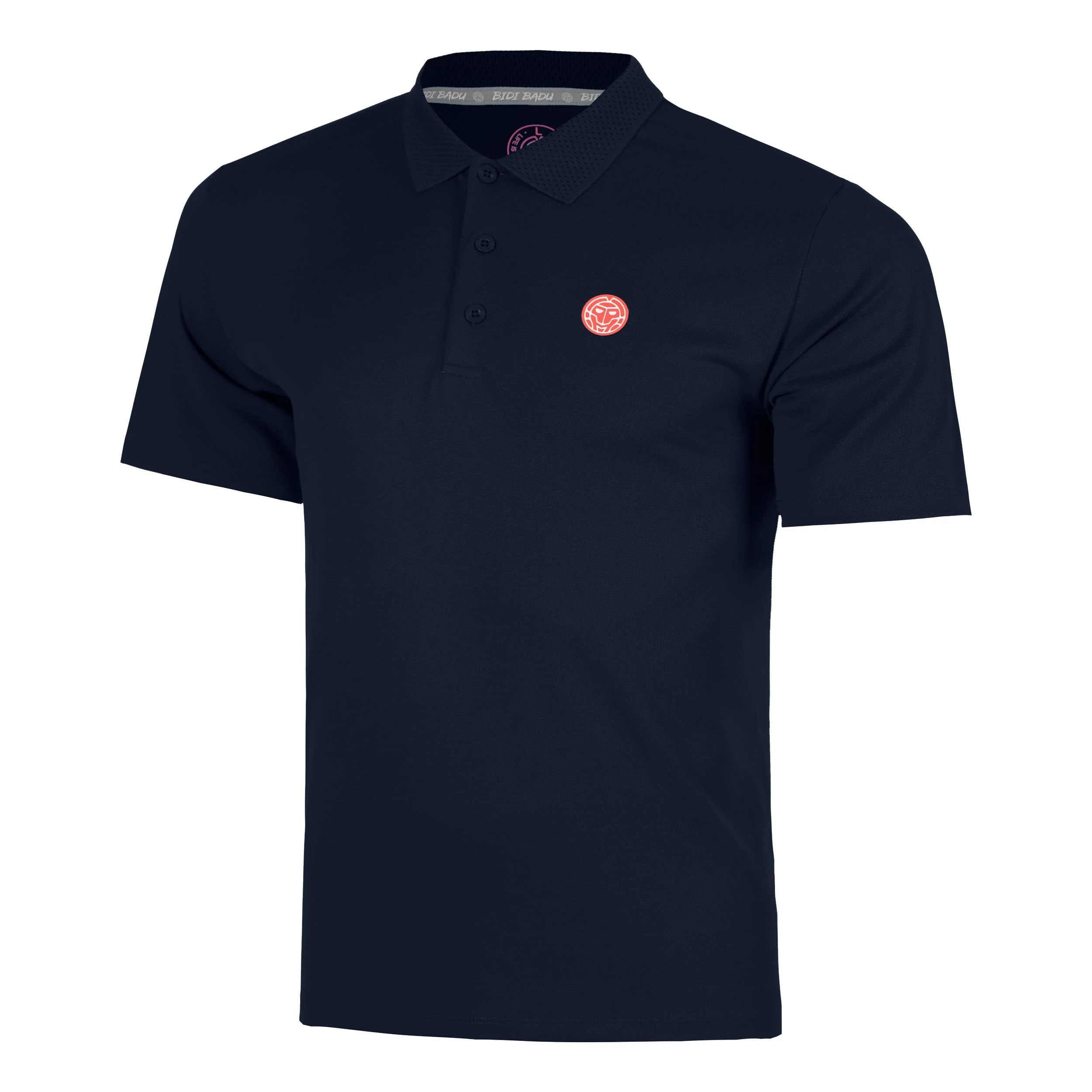 Solid Polo Herrar - mörkblå