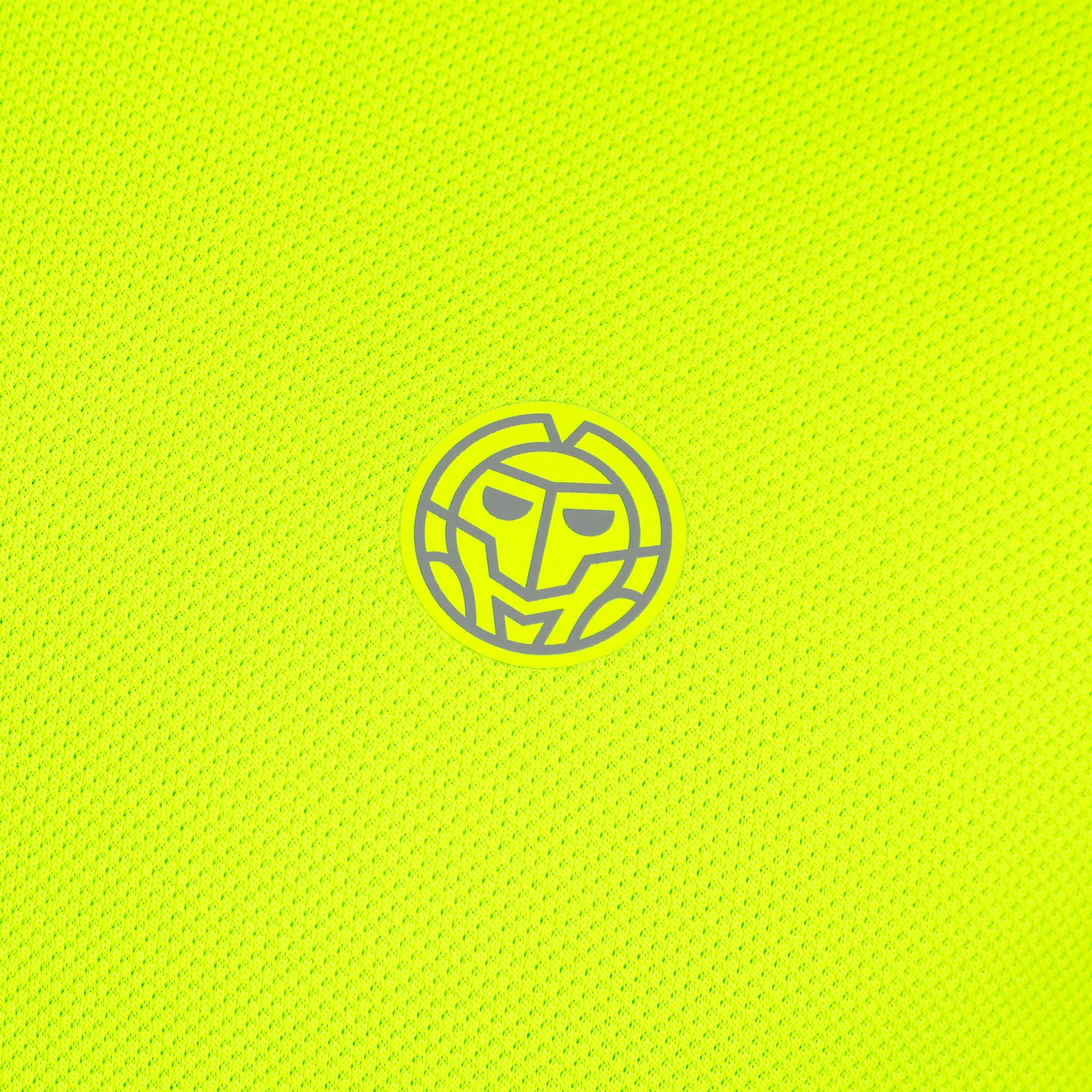Solid T-shirt Pojkar-neongul - Image 3