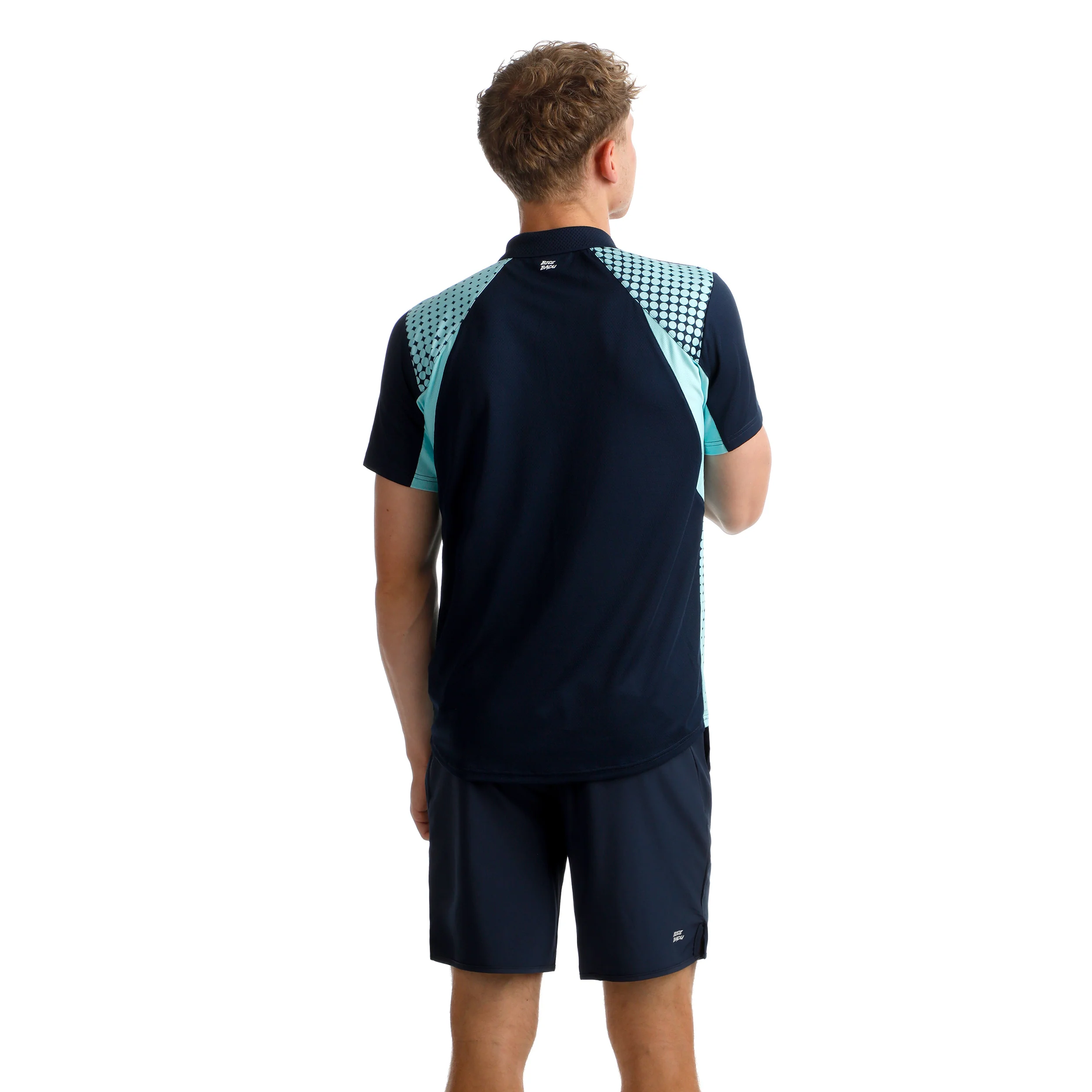 Spectrum Spirit Polo Herrar-Ljusblå,Mörkblå - Image 6