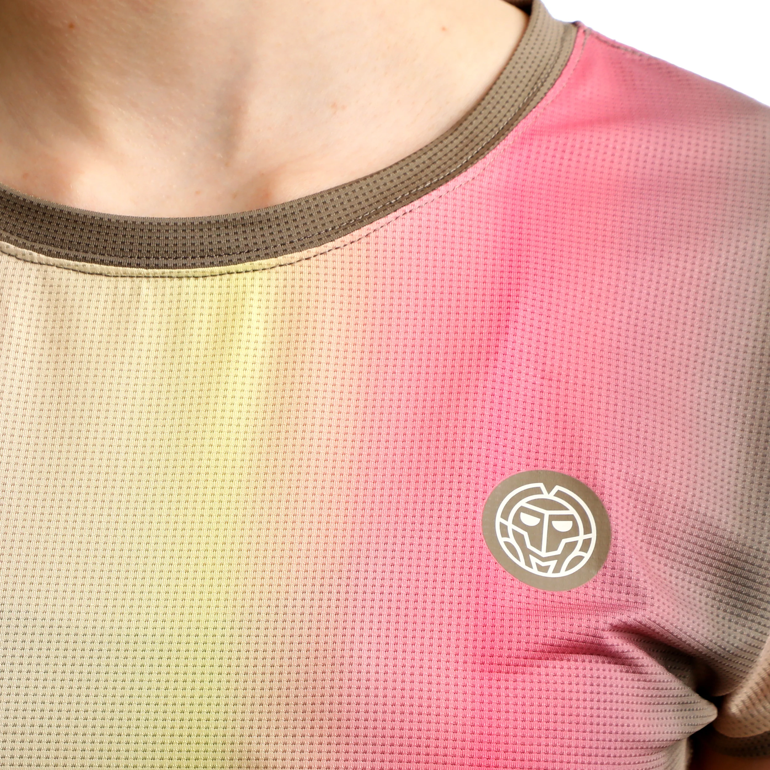 Spectrum T-shirt Damer-Brun,Gul - Image 7