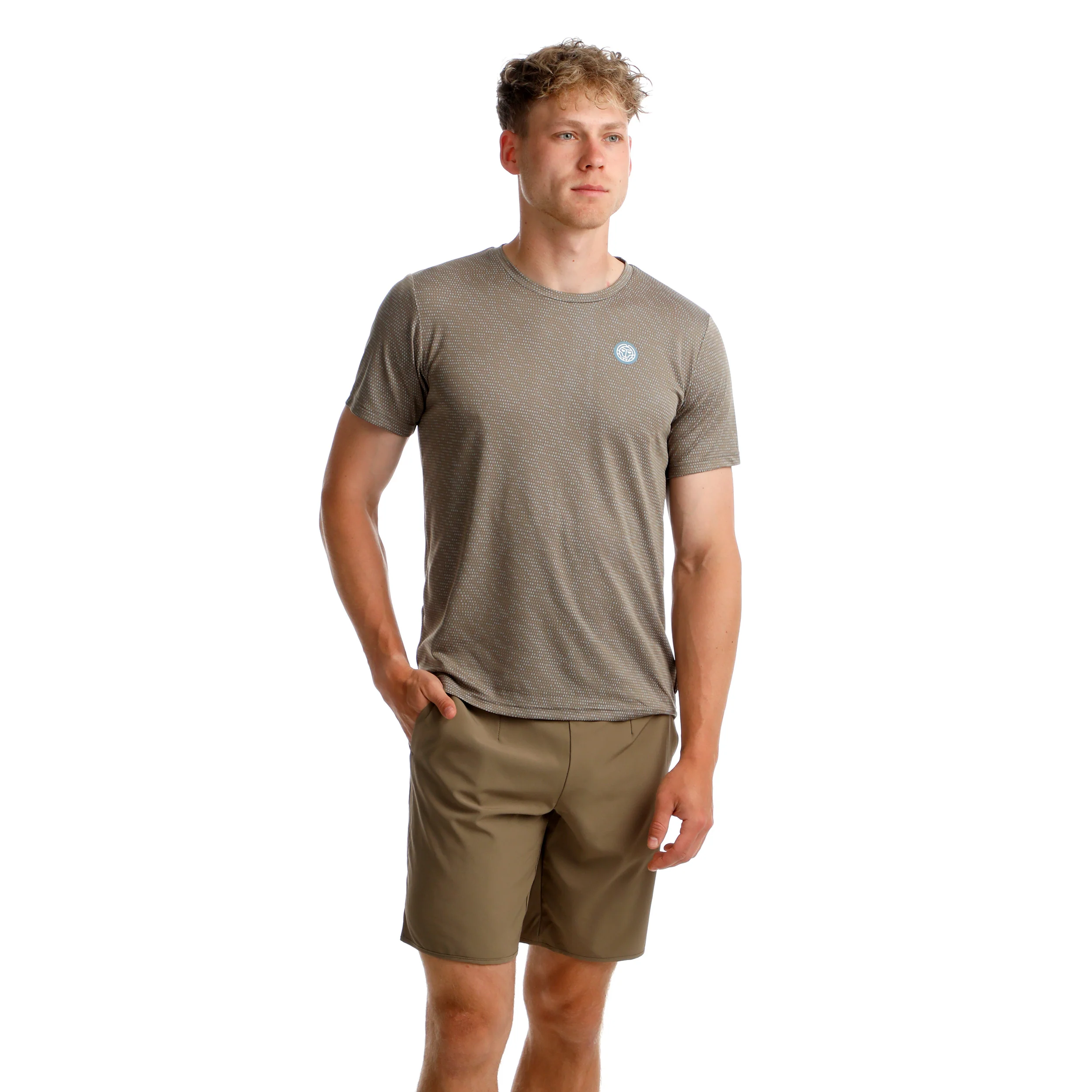Spectrum Two Colored T-shirt Herrar-Brun,Blå - Image 5