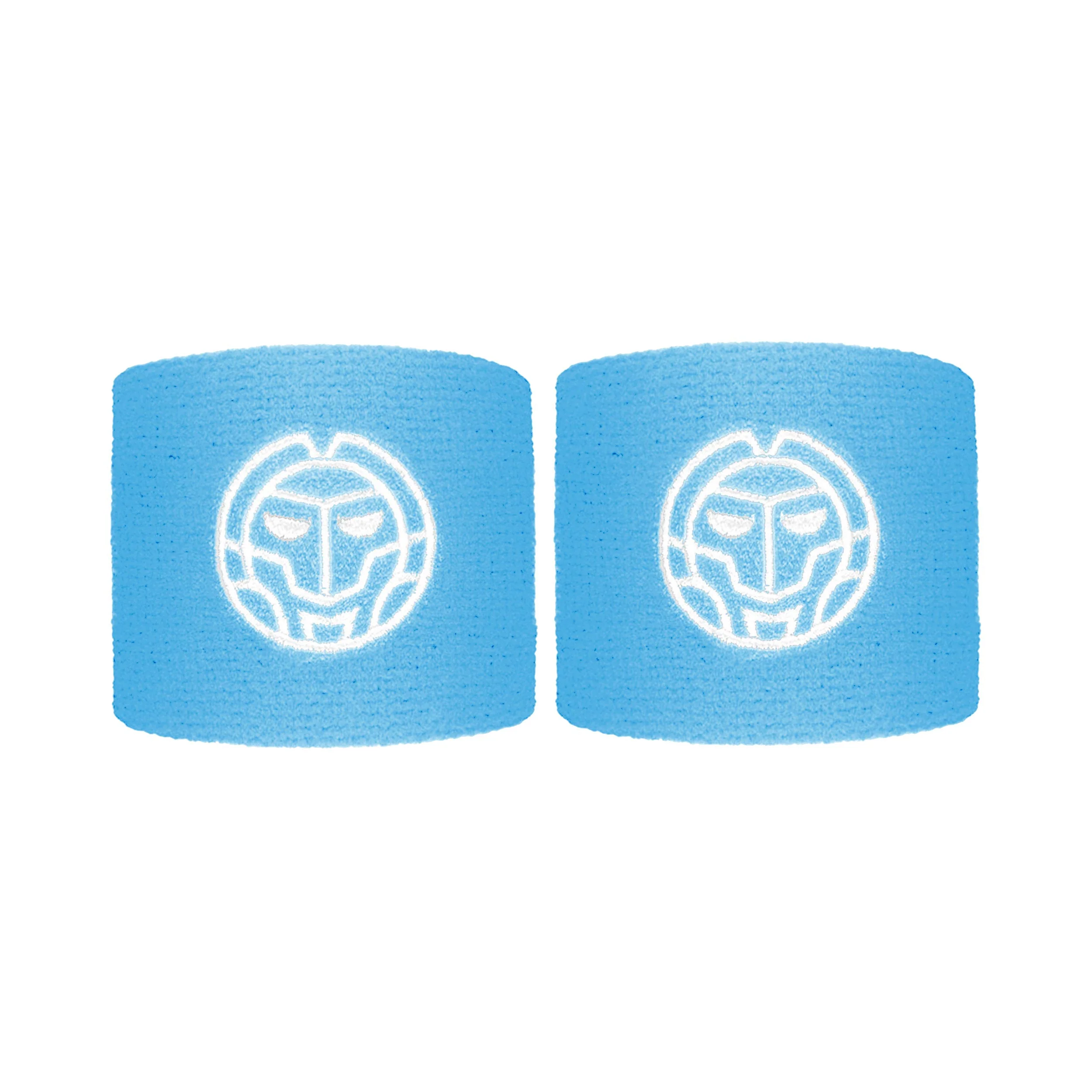 Svettband 2-pack kort - ljusblå