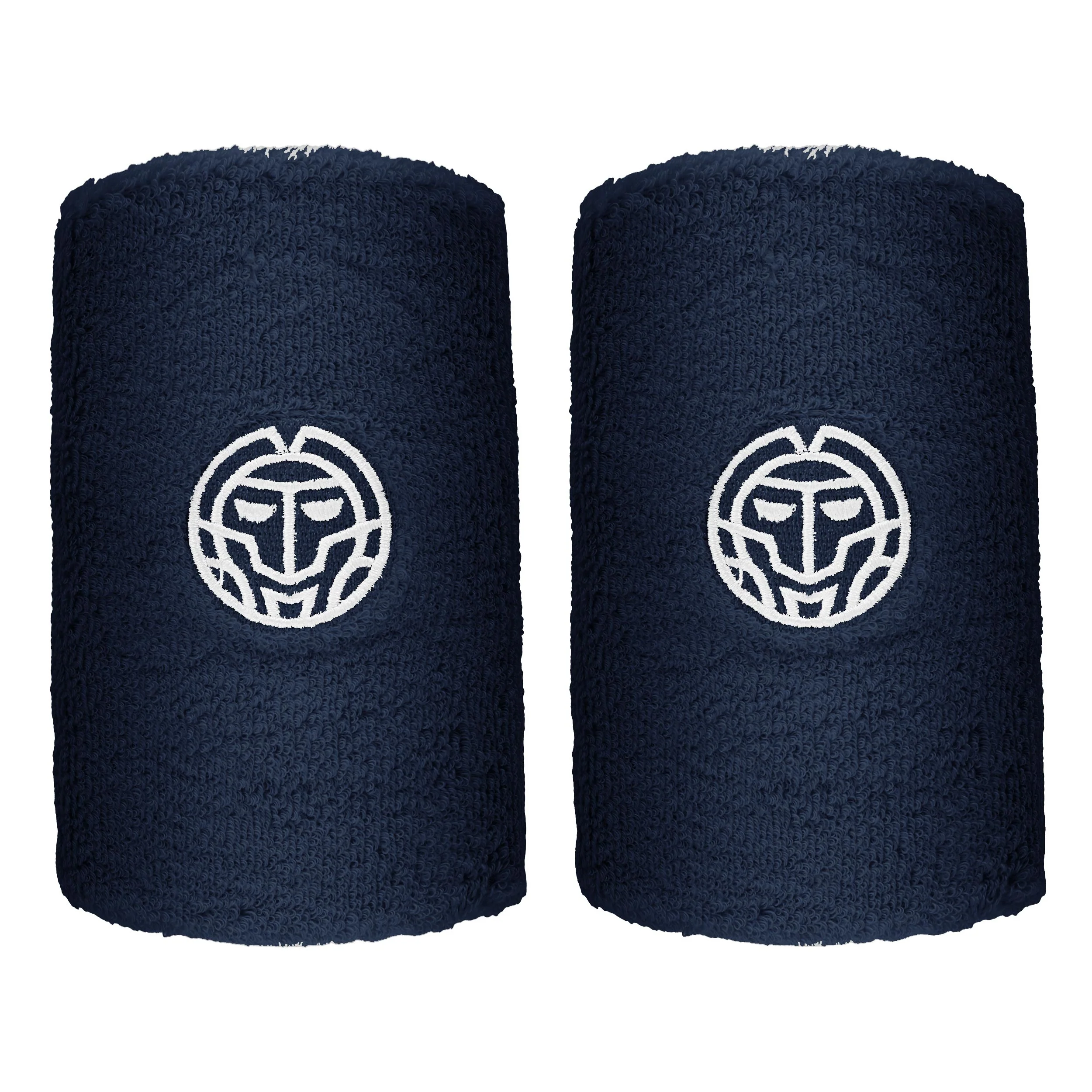Svettband 2-pack lång - mörkblå