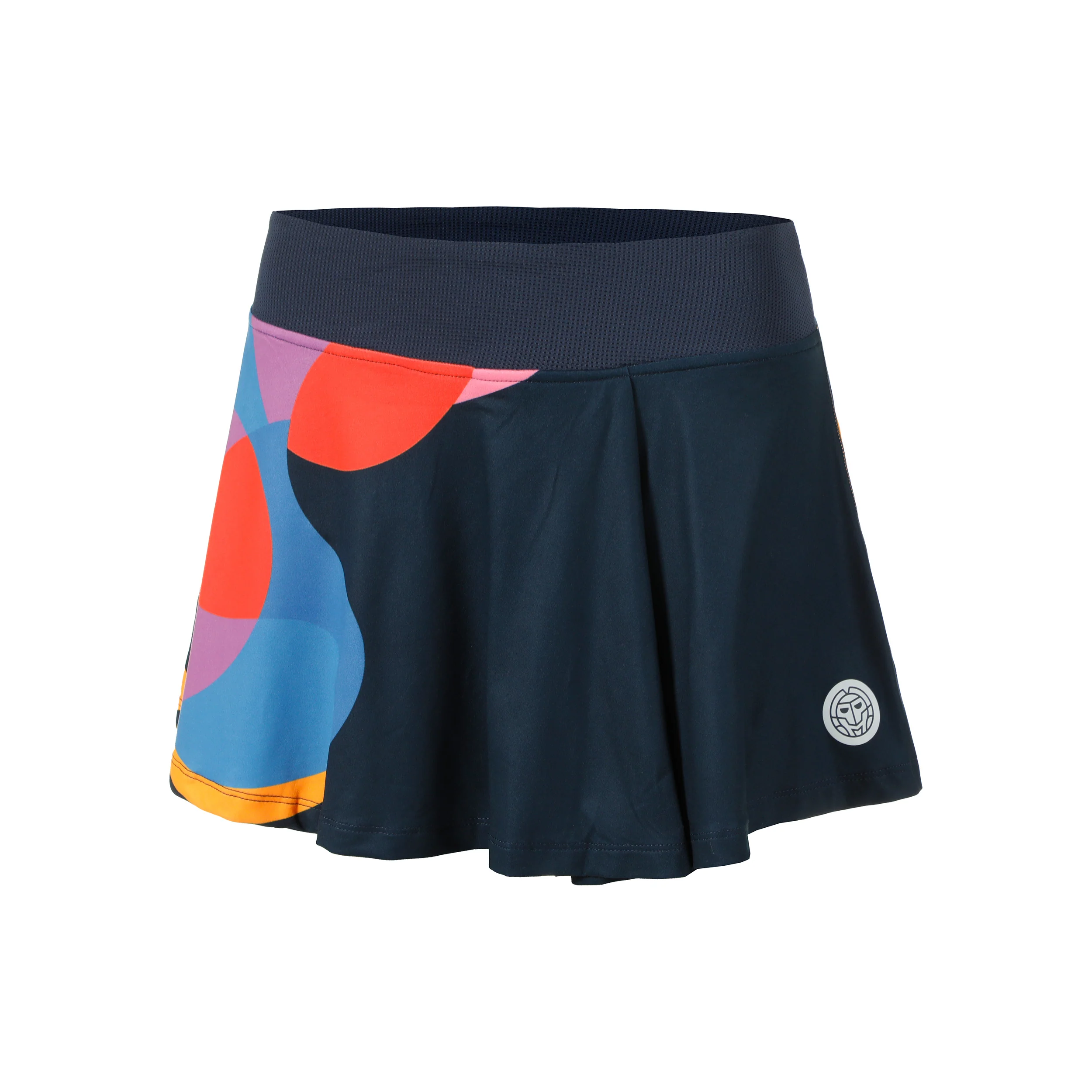 Twiggy Printed Wavy Kjol Damer-Mörkblå,Flerfärgad