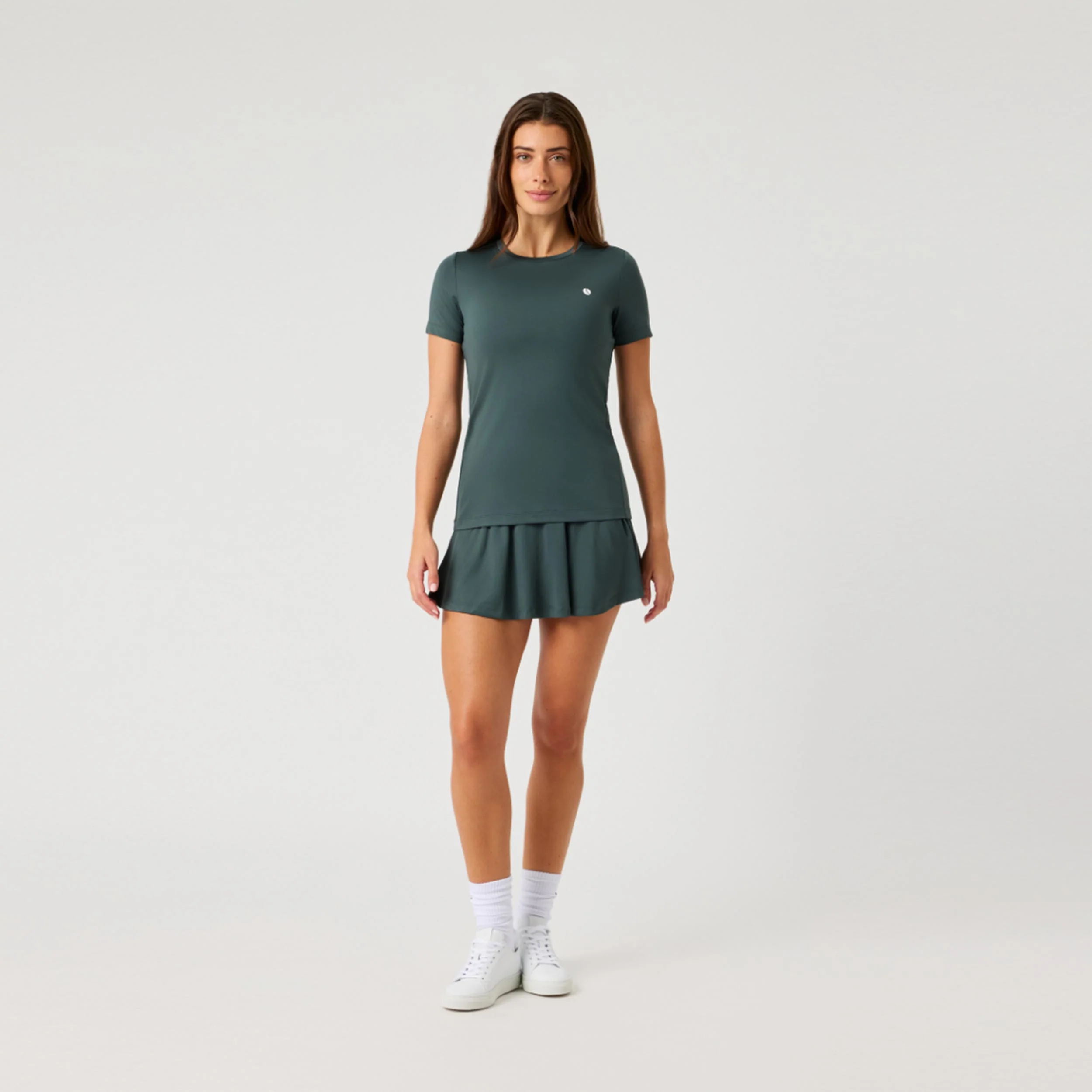 Ace Jersey Kjol Damer - mörkgrön - Image 3