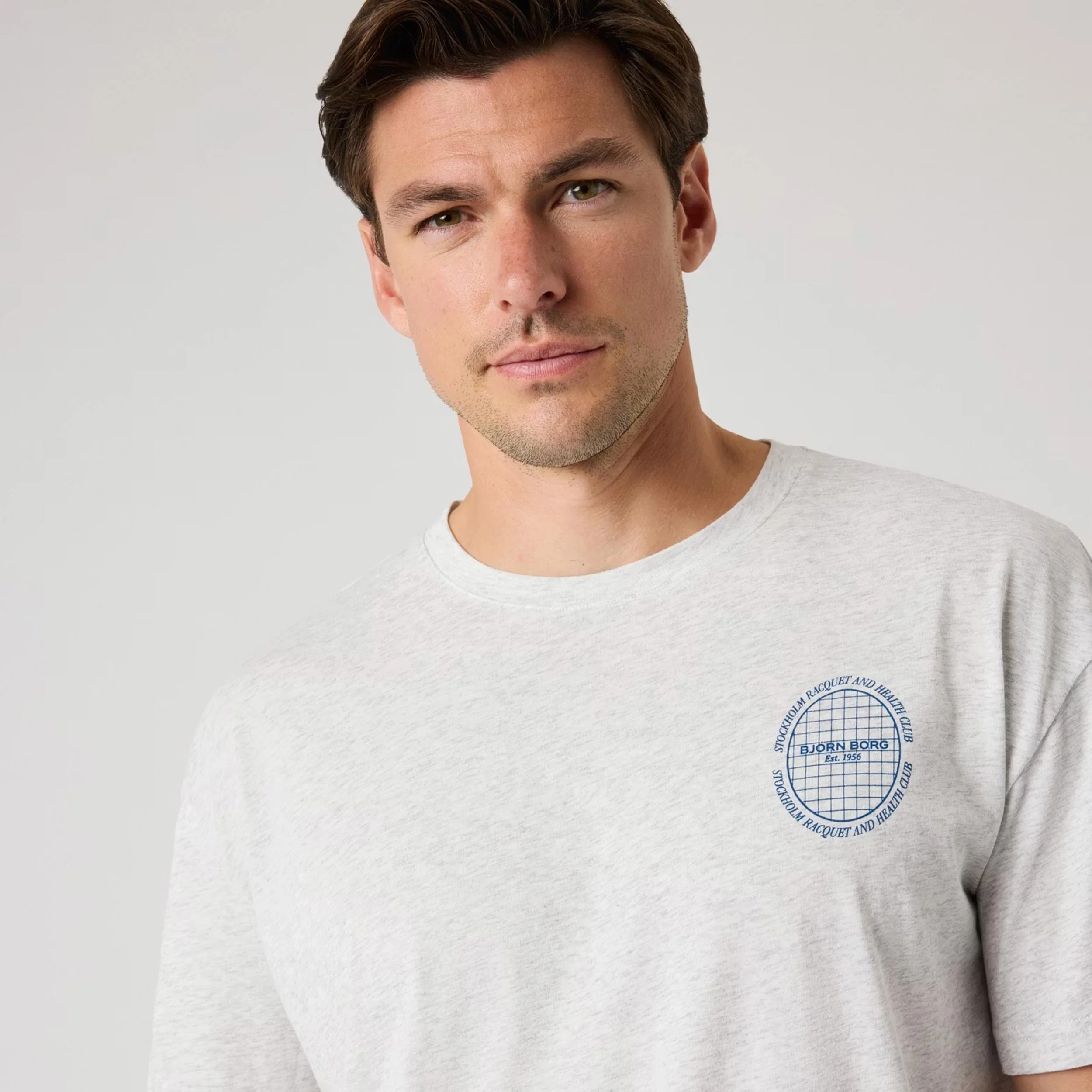 Ace Oversized T-shirt Herrar - ljusgrå - Image 3