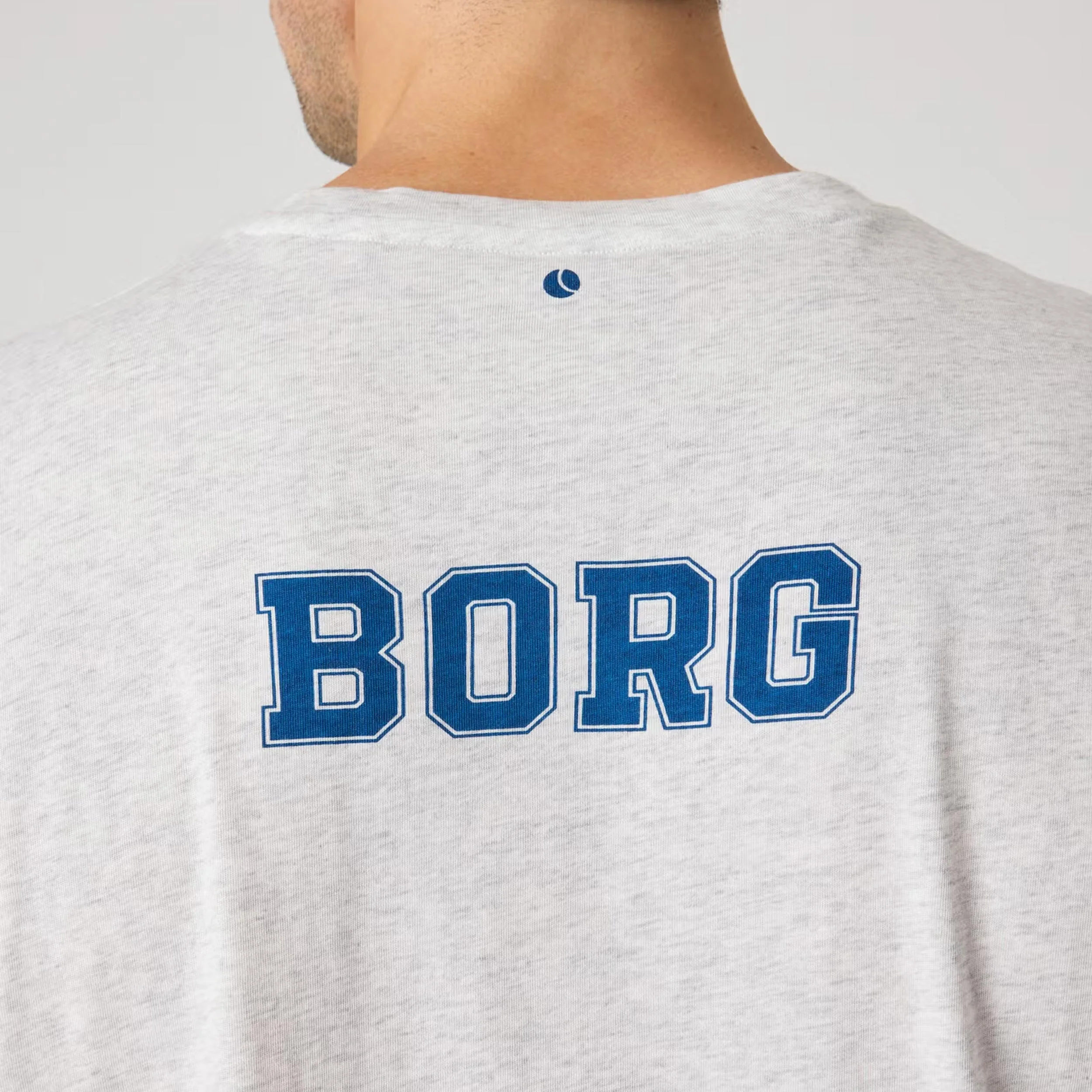 Ace Oversized T-shirt Herrar - ljusgrå - Image 4