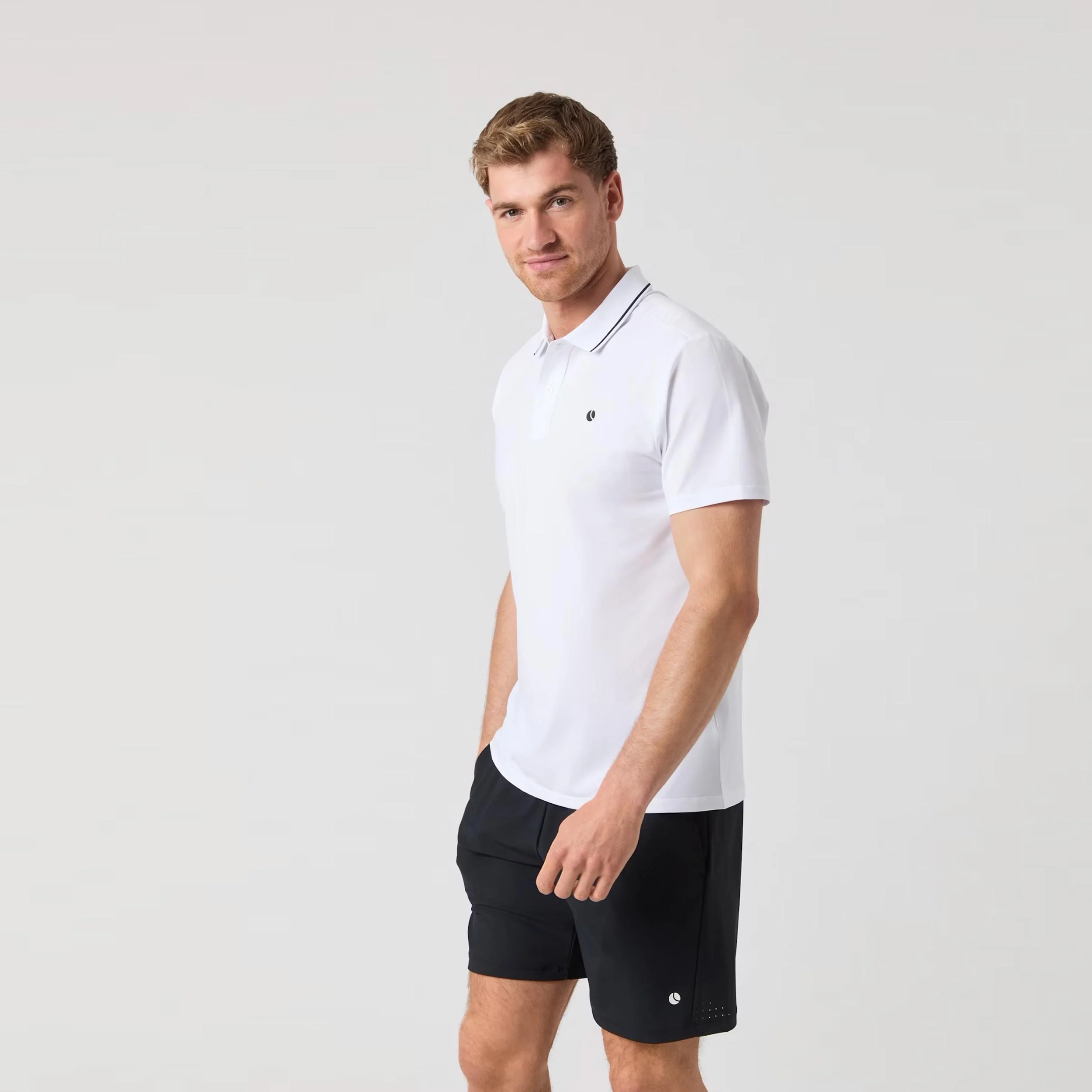Ace Polo Herrar - vit